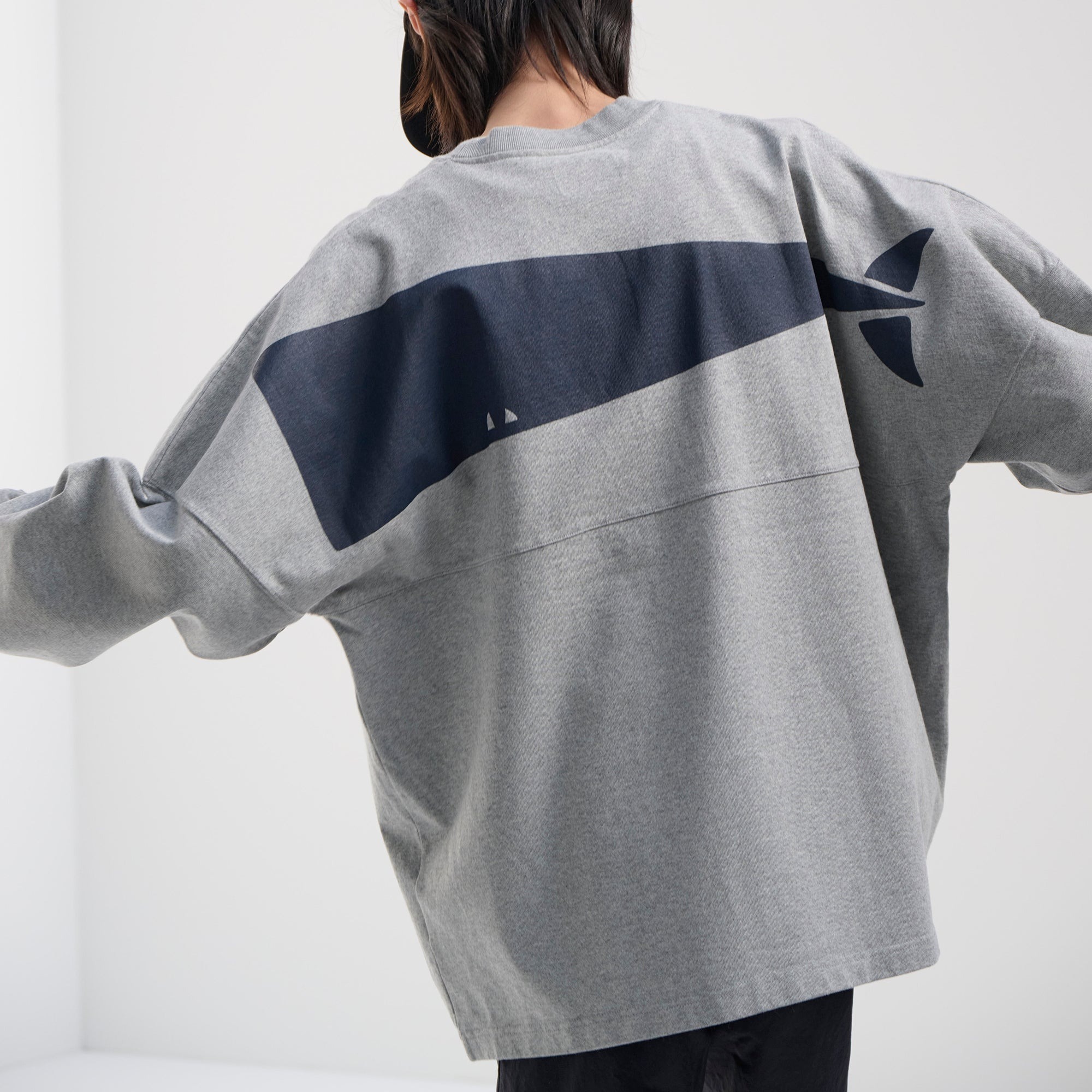 2025SS DESCENDANT BERTH JERSEY LS 背後鯨魚長袖長T 現貨251ATD