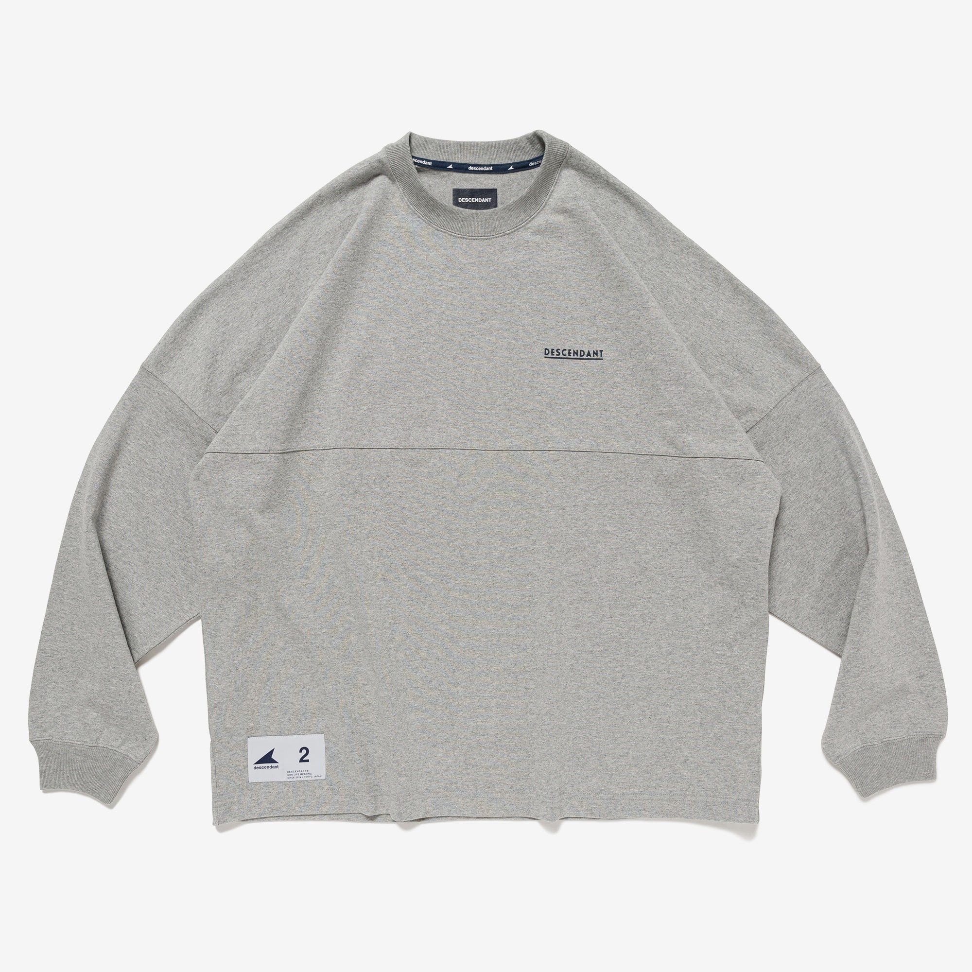 ディセンダント 25SS BERTH JERSEY LS 長袖 Tシャツ DESCENDANT/BERTH JERSEY LS (GRAY)