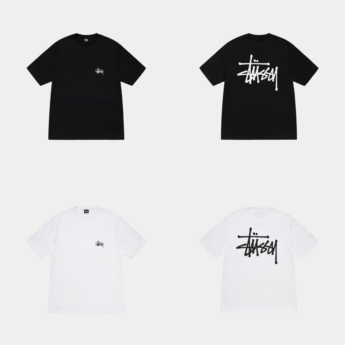 STUSSY BASIC STÜSSY TEE 經典 基本款 字體 短袖