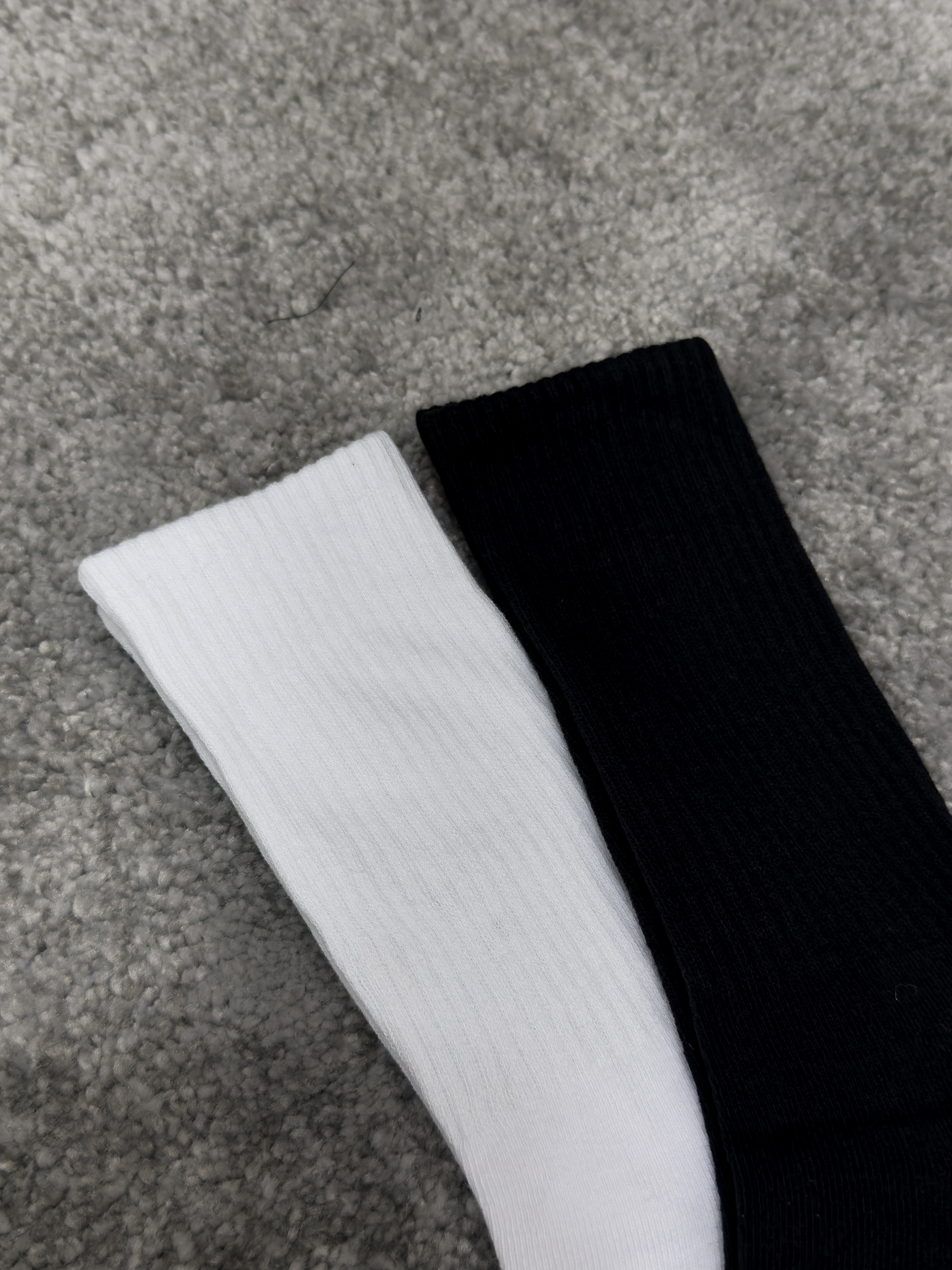 (現貨)毛巾底中長襪 買10送1