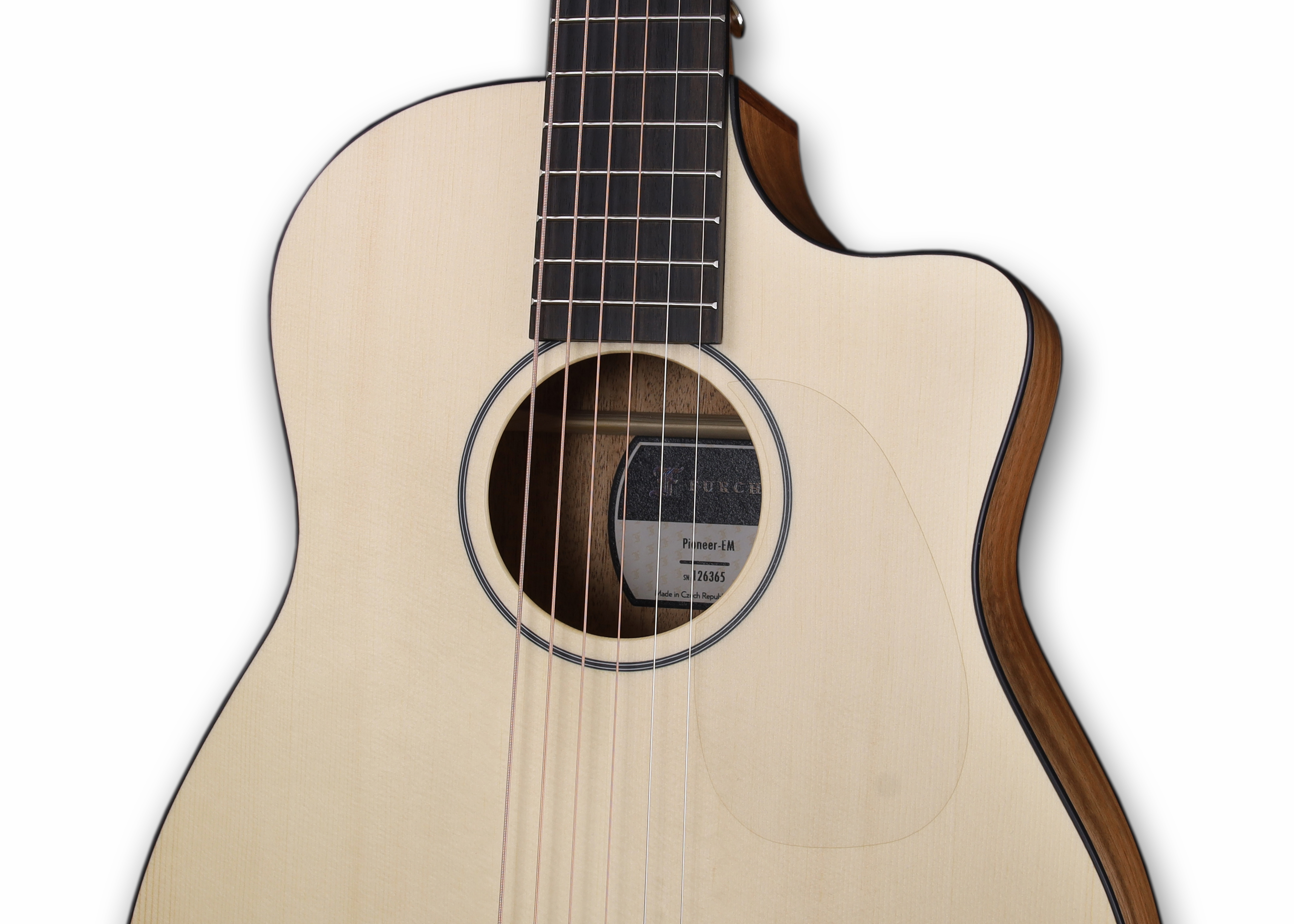 Furch - Pioneer EM 35吋全實木吉他 旅行吉他 音色平均細膩 手感佳 捷克製作 第 3 張圖片｜三峽吉他 / Bass