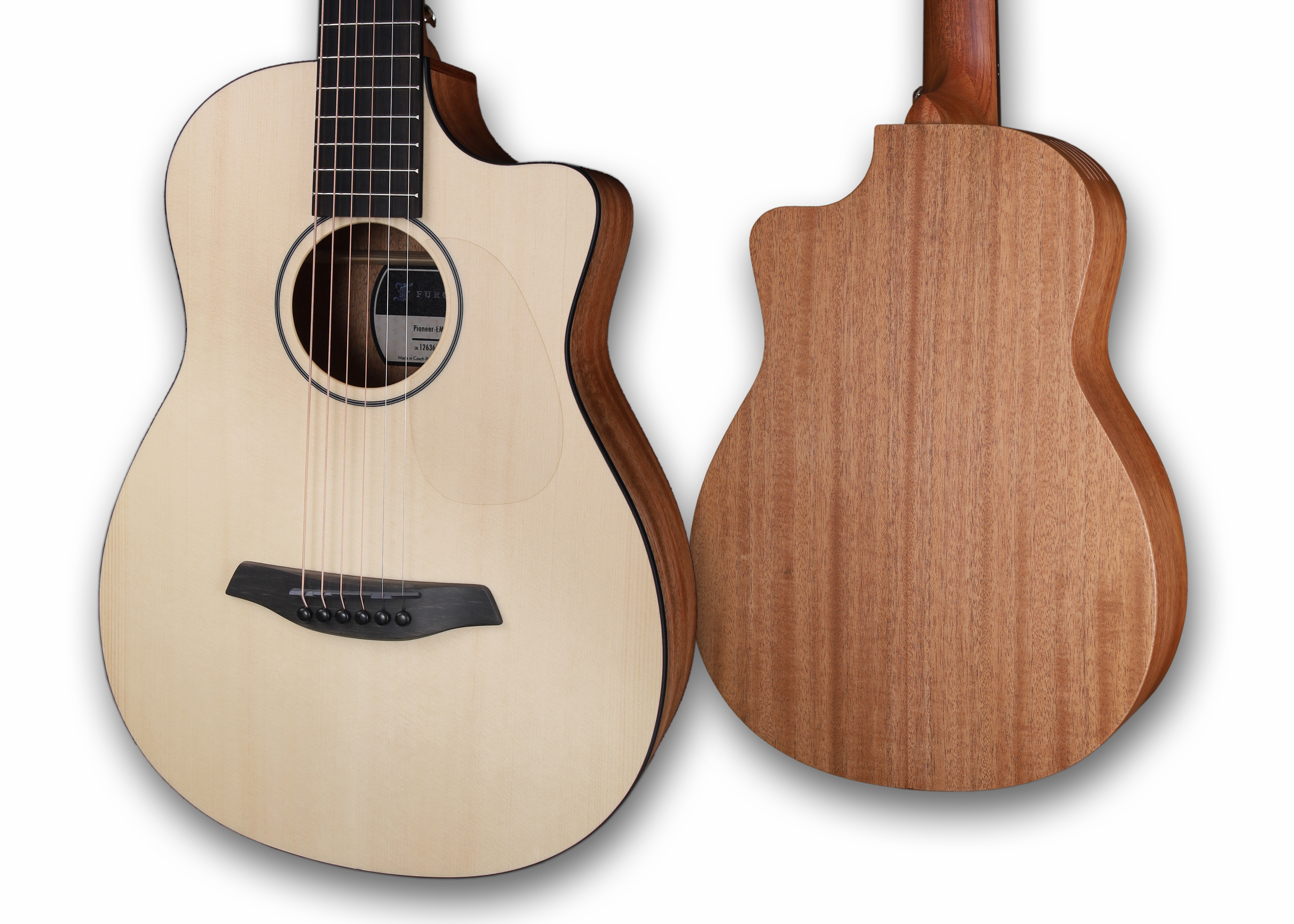 Furch - Pioneer EM 35吋全實木吉他 旅行吉他 音色平均細膩 手感佳 捷克製作
