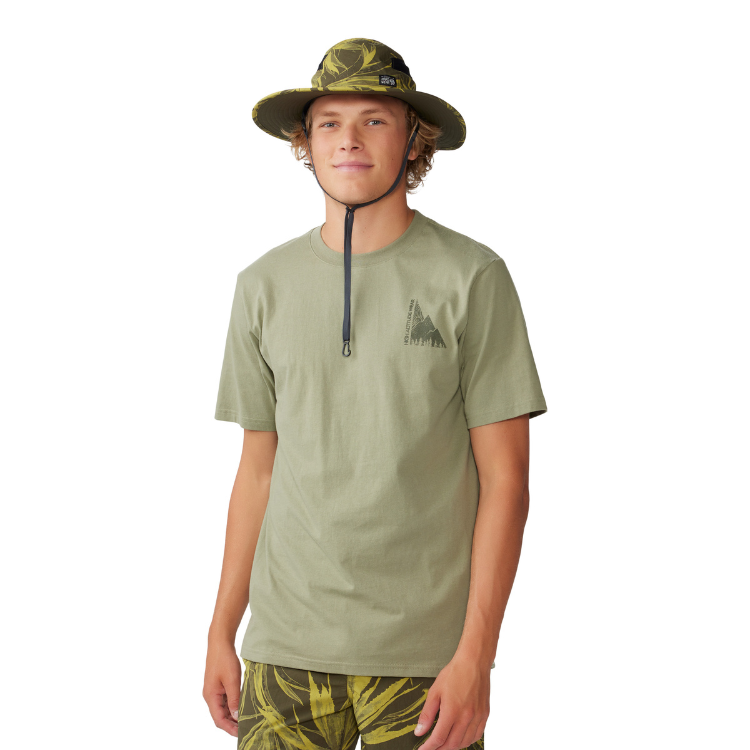 Mountain Hardwear T-shirt/男 Jagged Peak™ Short Sleeve 螳螂綠 (MHW2068091361)