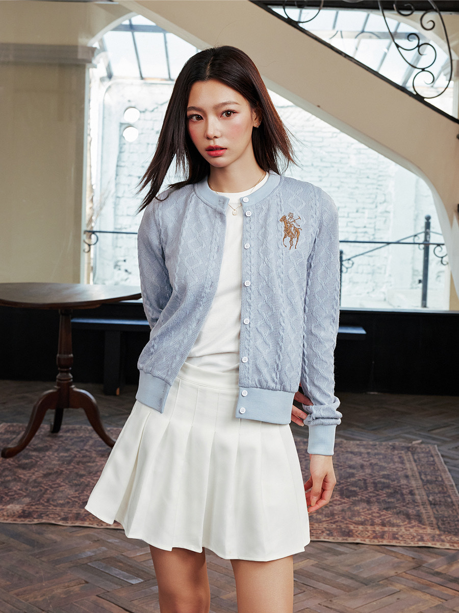 harsh and cruel 2025SS 立體麻花 修身 針織衫