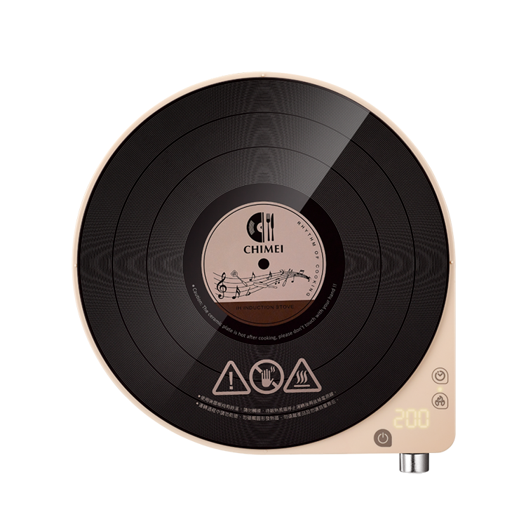 CHIMEI 奇美 復古黑膠IH變頻電磁爐(FV-13M0MC)