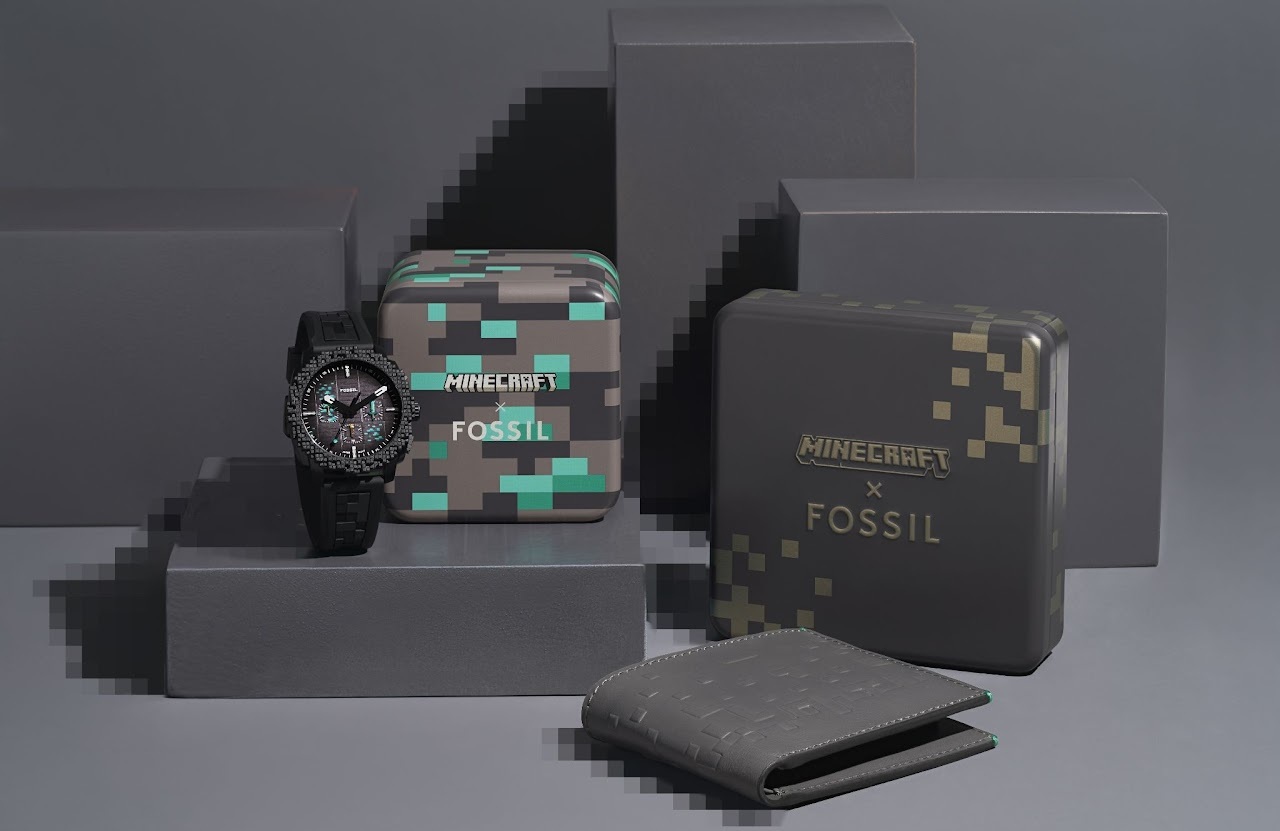 Fossil麥塊聯名 深板岩系列