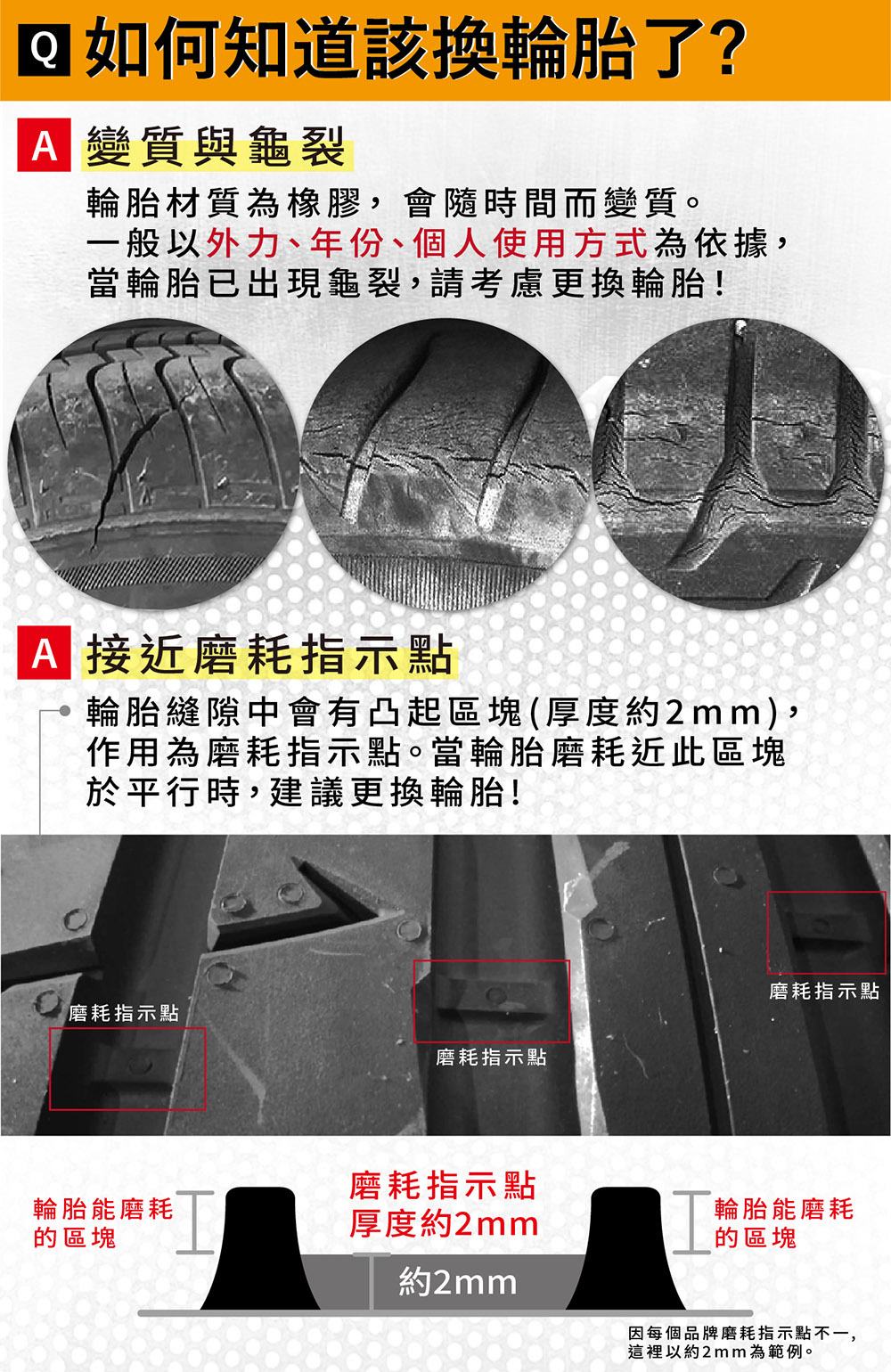 什麼時候該換輪胎?