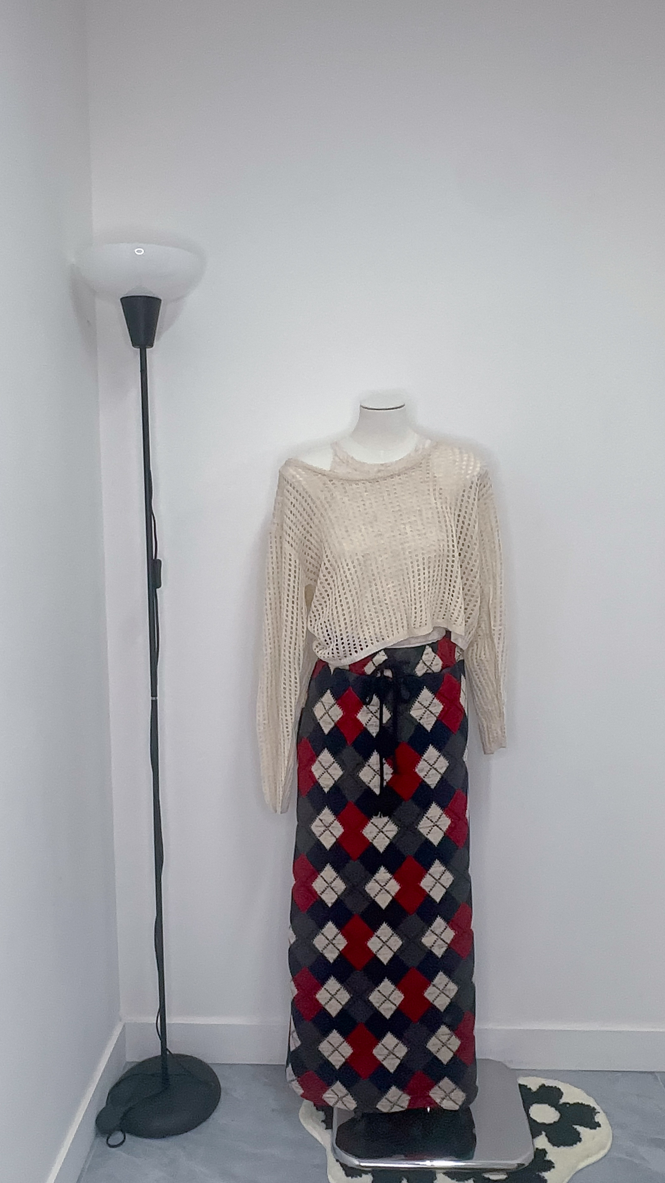 窿窿背心兩件套