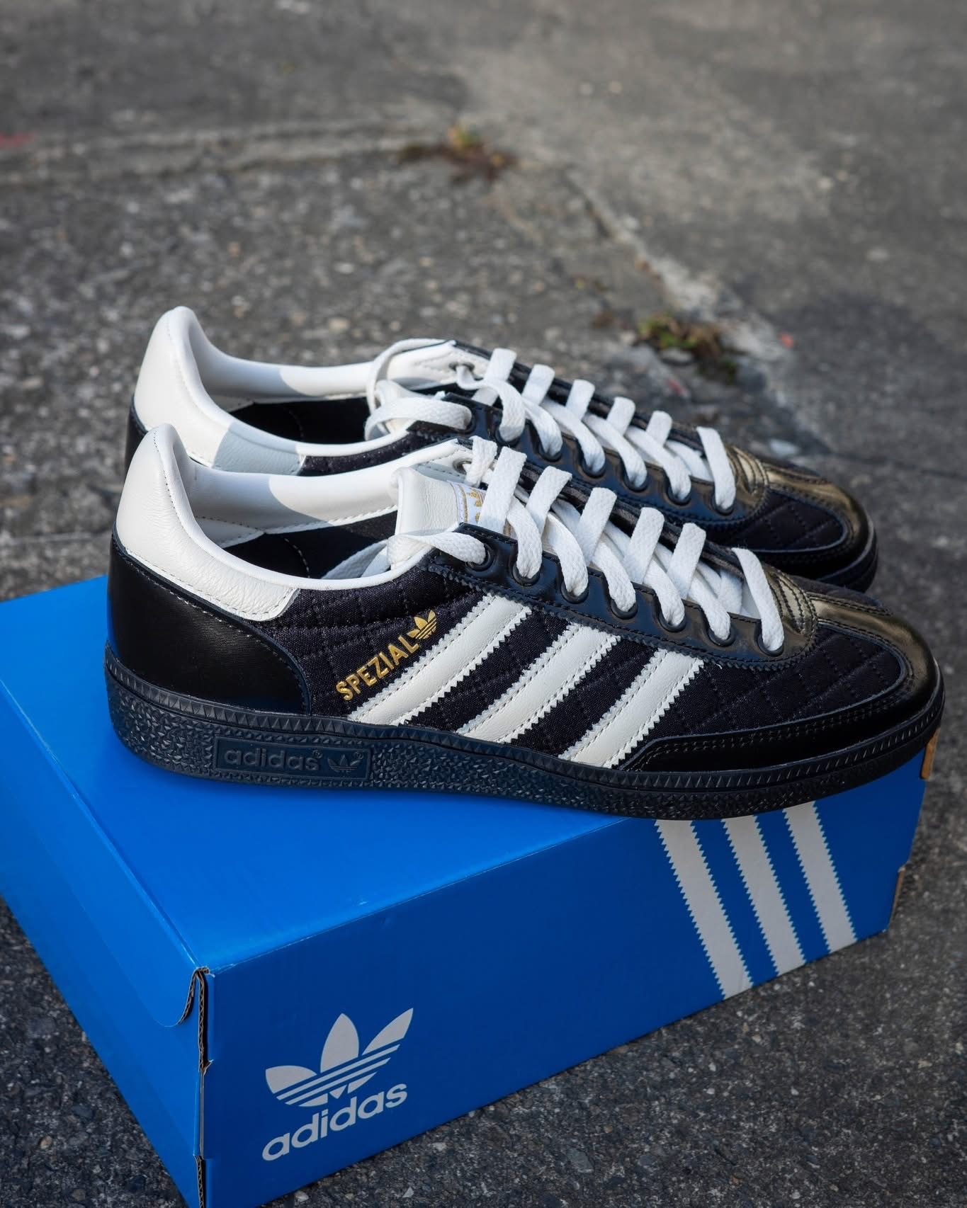Adidas Handball Spezial 黑 菱格小香風 JP5669