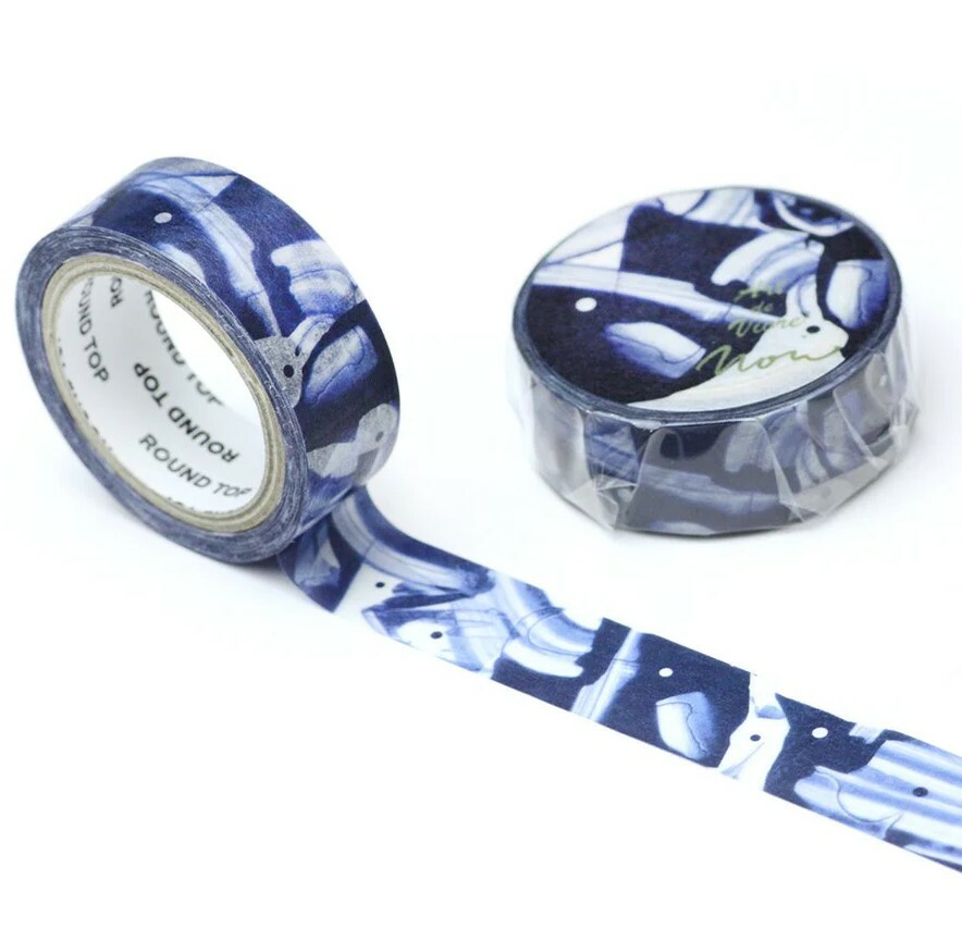Round top washi tape - Atelier Noir