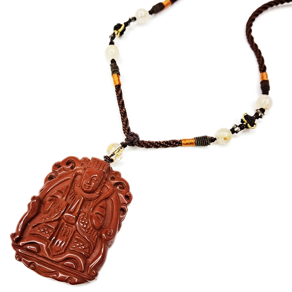 天上聖母媽祖{紅碧玉}項鍊【十方】137715