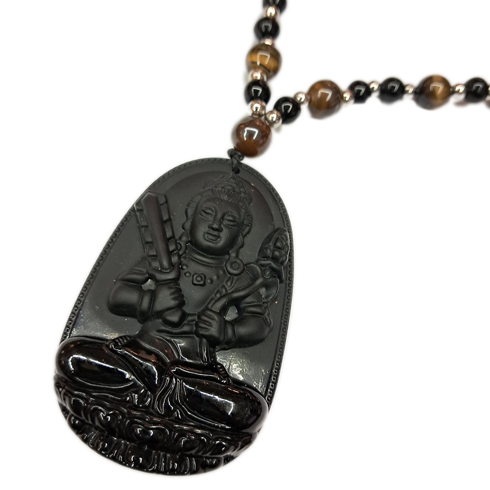 虛空藏菩薩{黑琉璃}項鍊【十方】140659