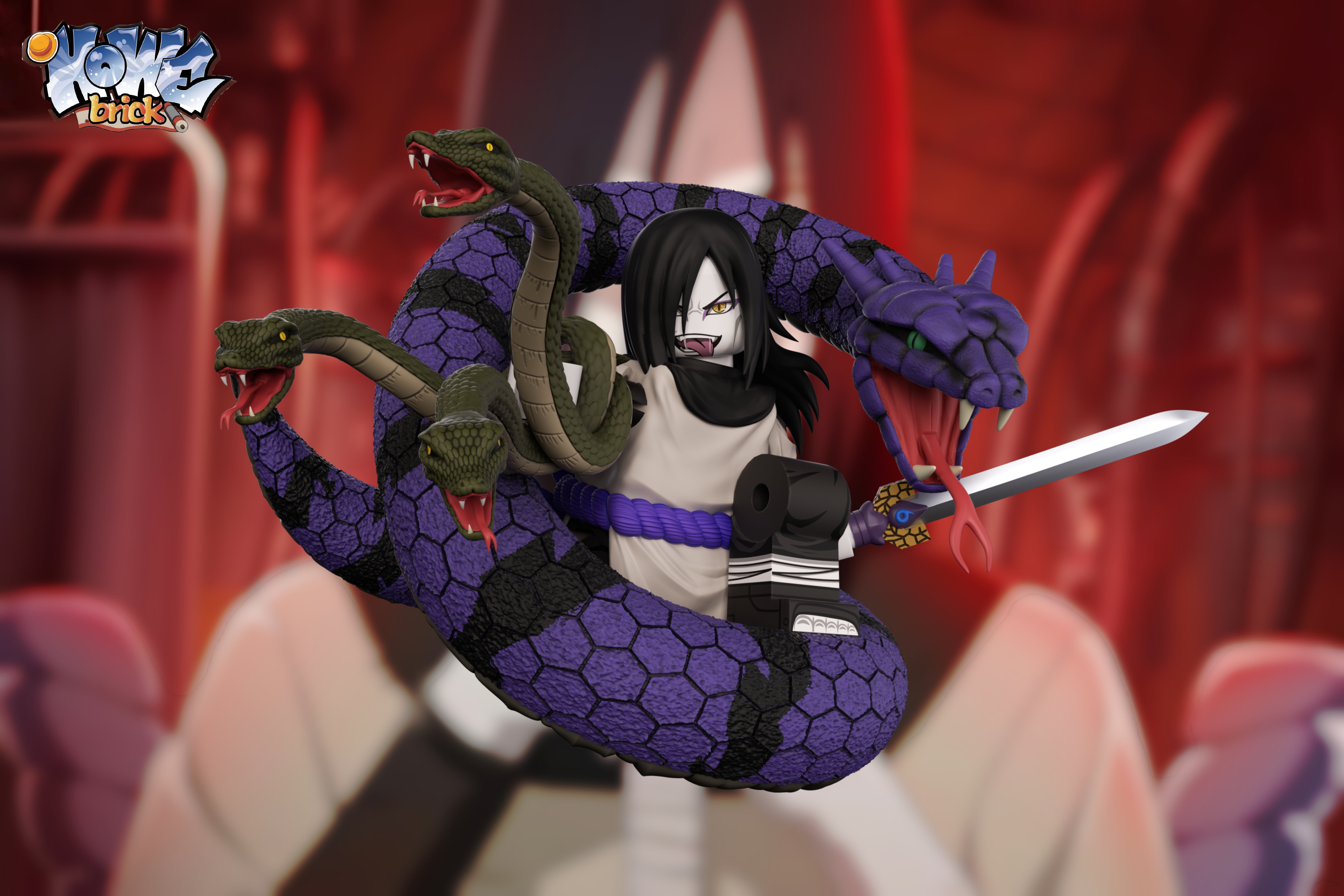 【Howe Brick】三忍大蛇丸 (不能寄中國地址)