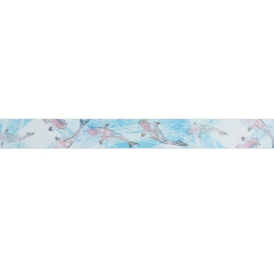 Round top washi tape - Atelier Noir - Carp Koi Fish