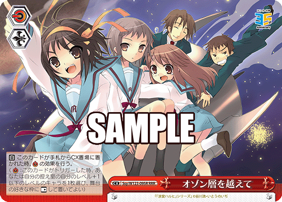 【Ssy/W123-095R RRR】オゾン層を越えて