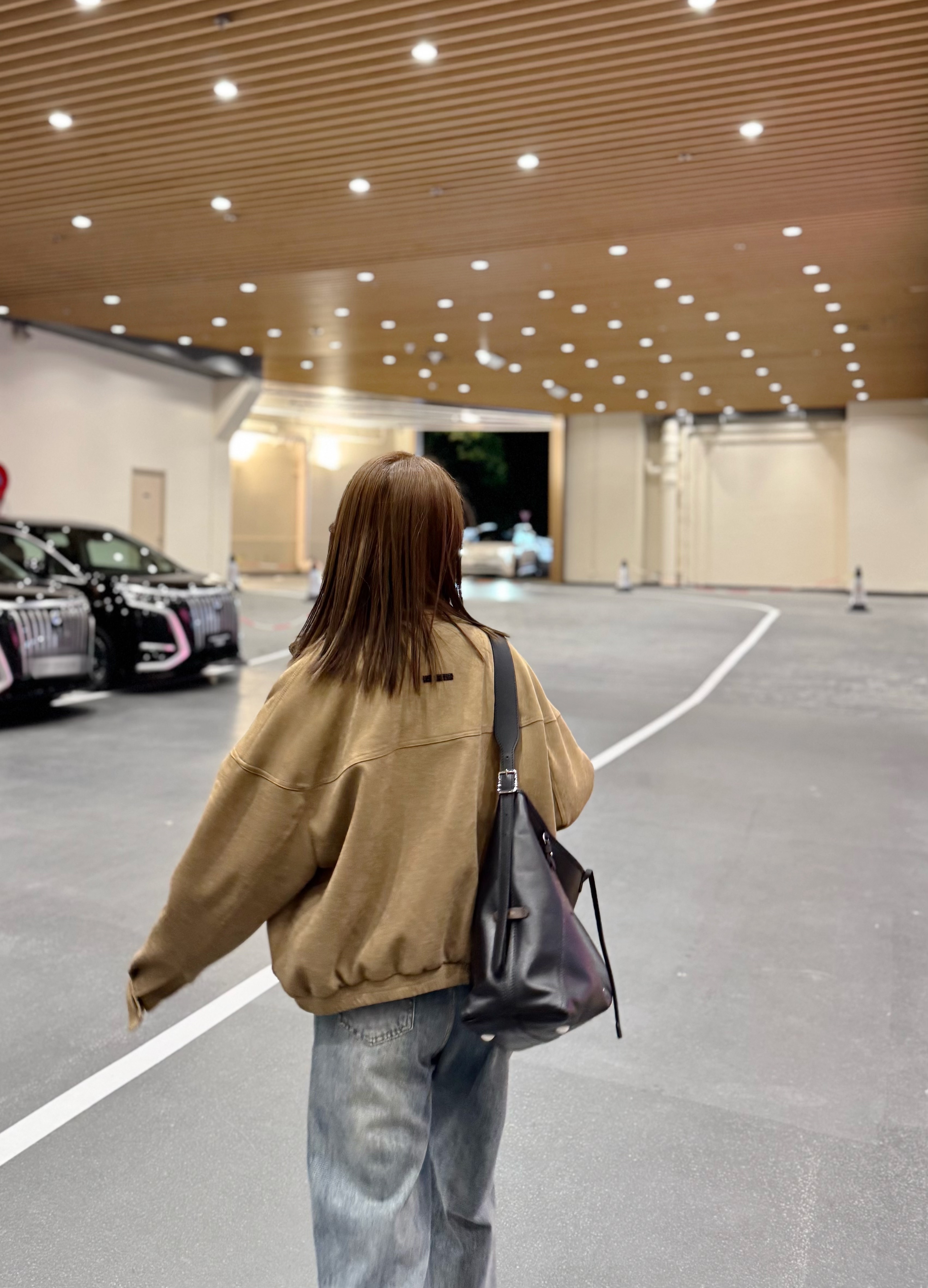 Oversized Zip Up Blouson Jacket_JK252L01