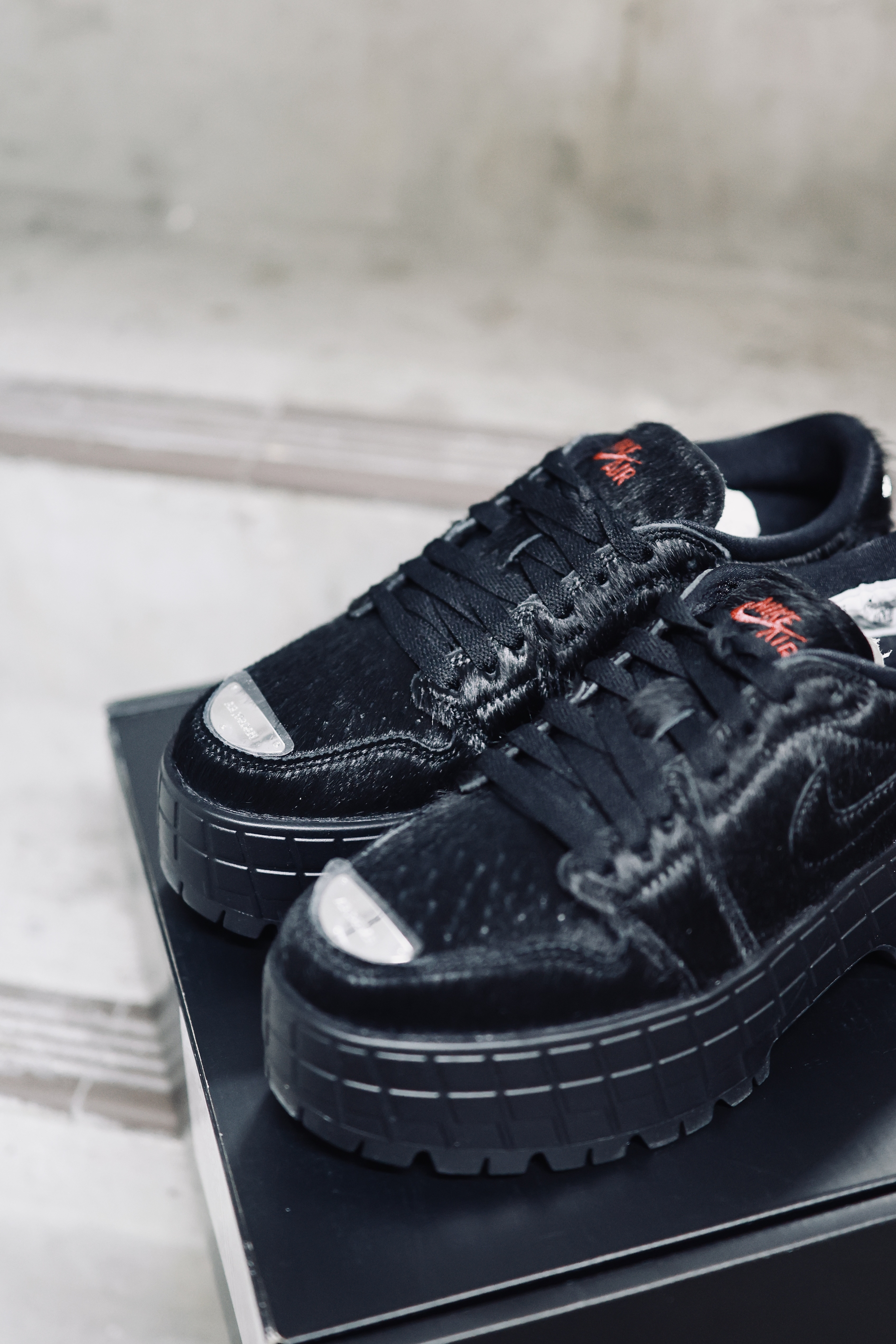 靴 Nike Air Jordan 1 Brooklyn Low Black W AIR JORDAN 1 BROOKLYN LOW 