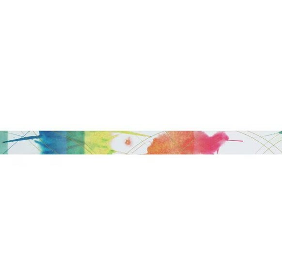 Round top washi tape - Atelier Noir - Rainbow Cloud