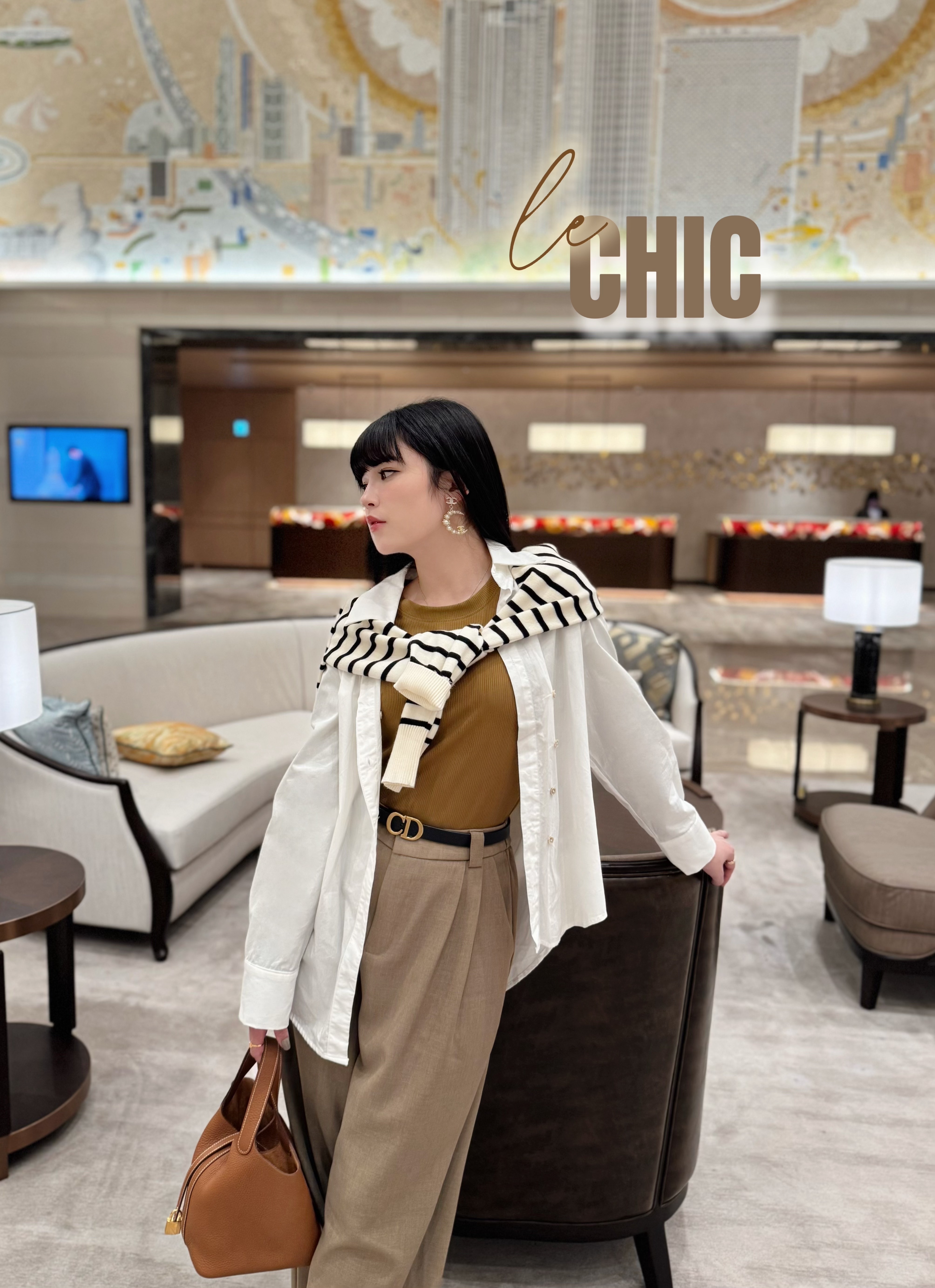 Asymmetric Button-Up Cotton-Poplin Shirt_SH243L16