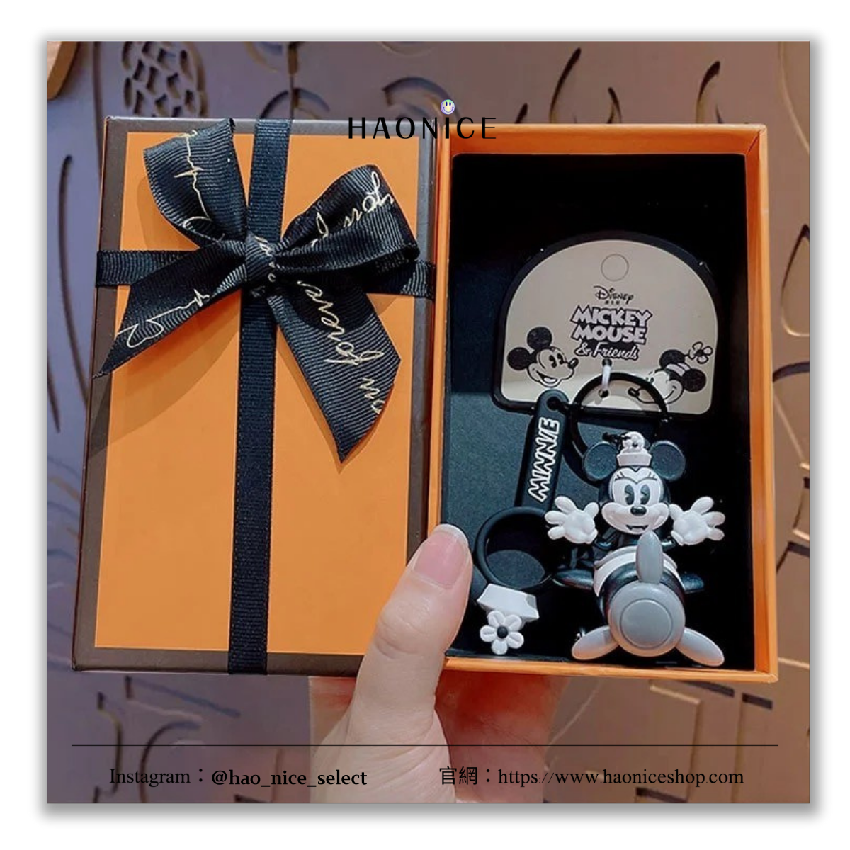 【HAO NICE】100%正版Disney🔥米奇米妮復古飛機鑰匙圈 吊飾 背包扣