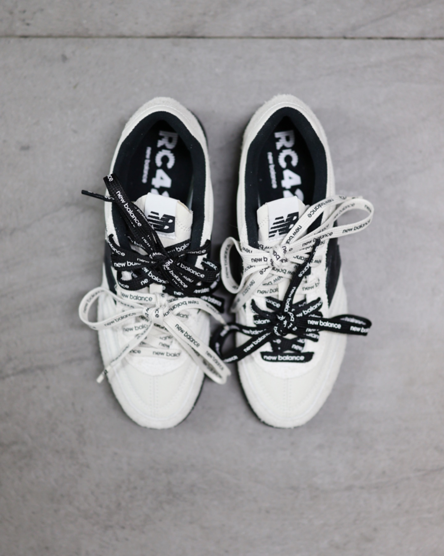 Niko and… x New Balance NB RC72 黑白灰白麂皮URC42NAL