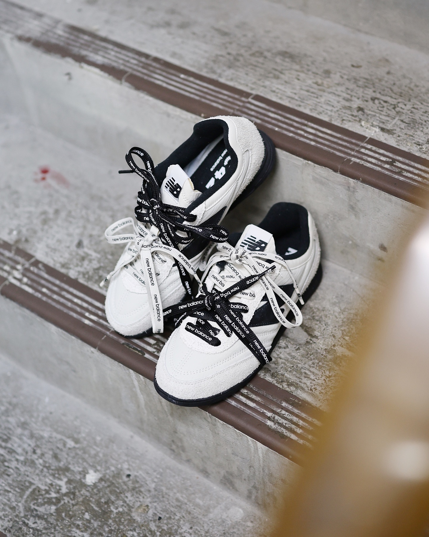 Niko and… x New Balance NB RC72 黑白灰白麂皮 URC42NAL