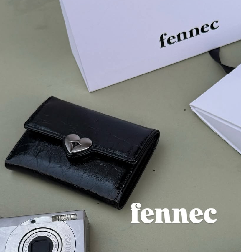 <快速出貨>  Fennec 愛心三折短夾