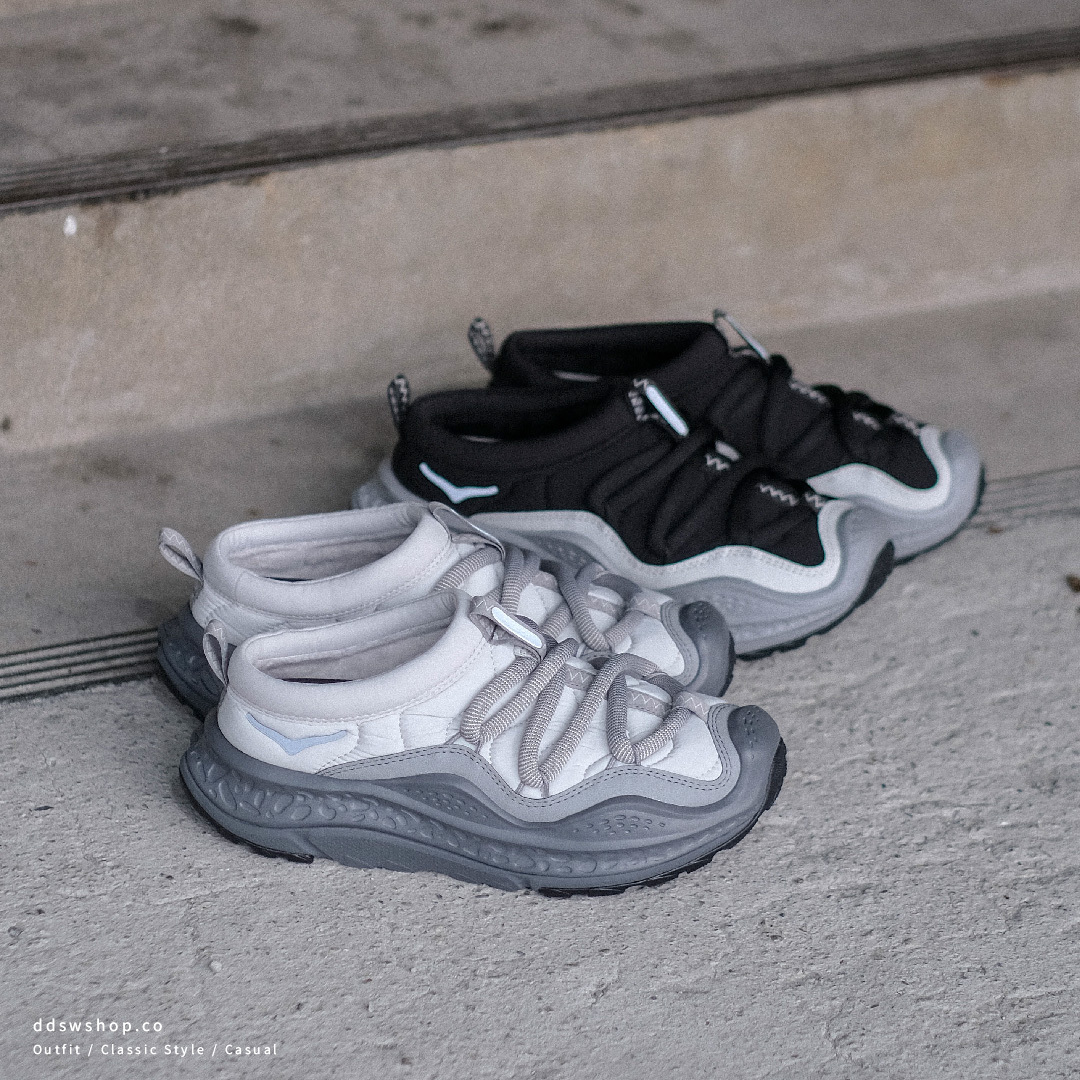 "代購" Hoka one one Ora Primo 黑白拼接 灰白拼接