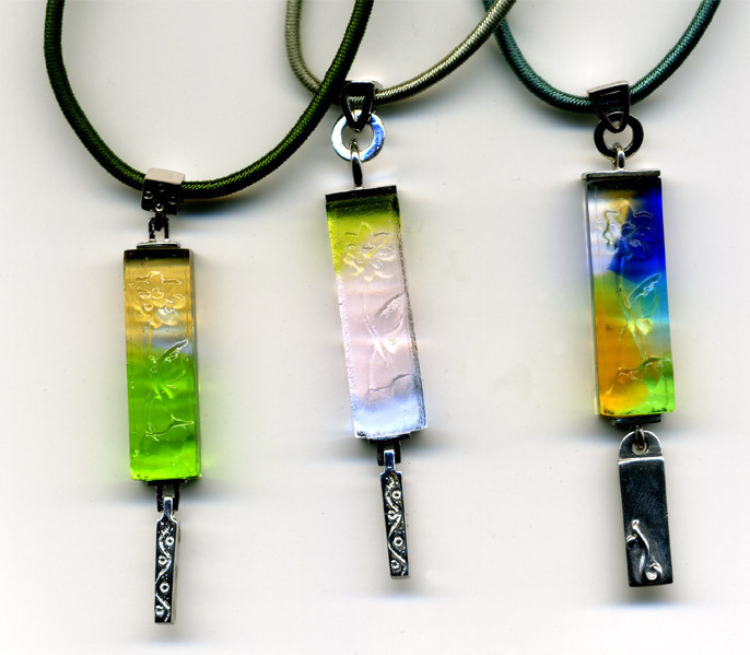 鹿港窯水晶琉璃|紅挴銀飾項鍊 喜結良緣吉祥如意開運納福