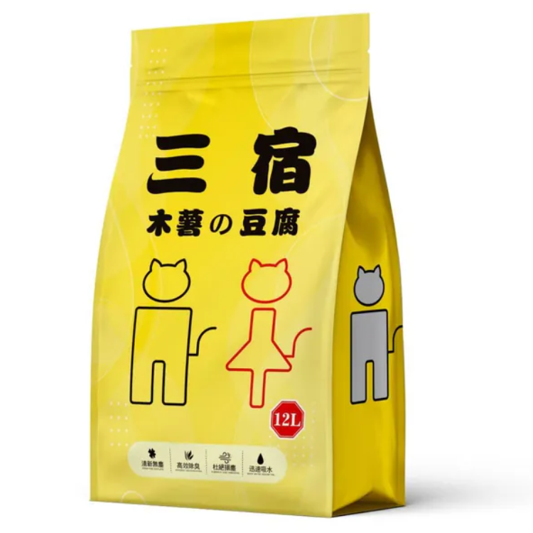 三宿 - 木薯豆腐貓砂 12L (5KG)