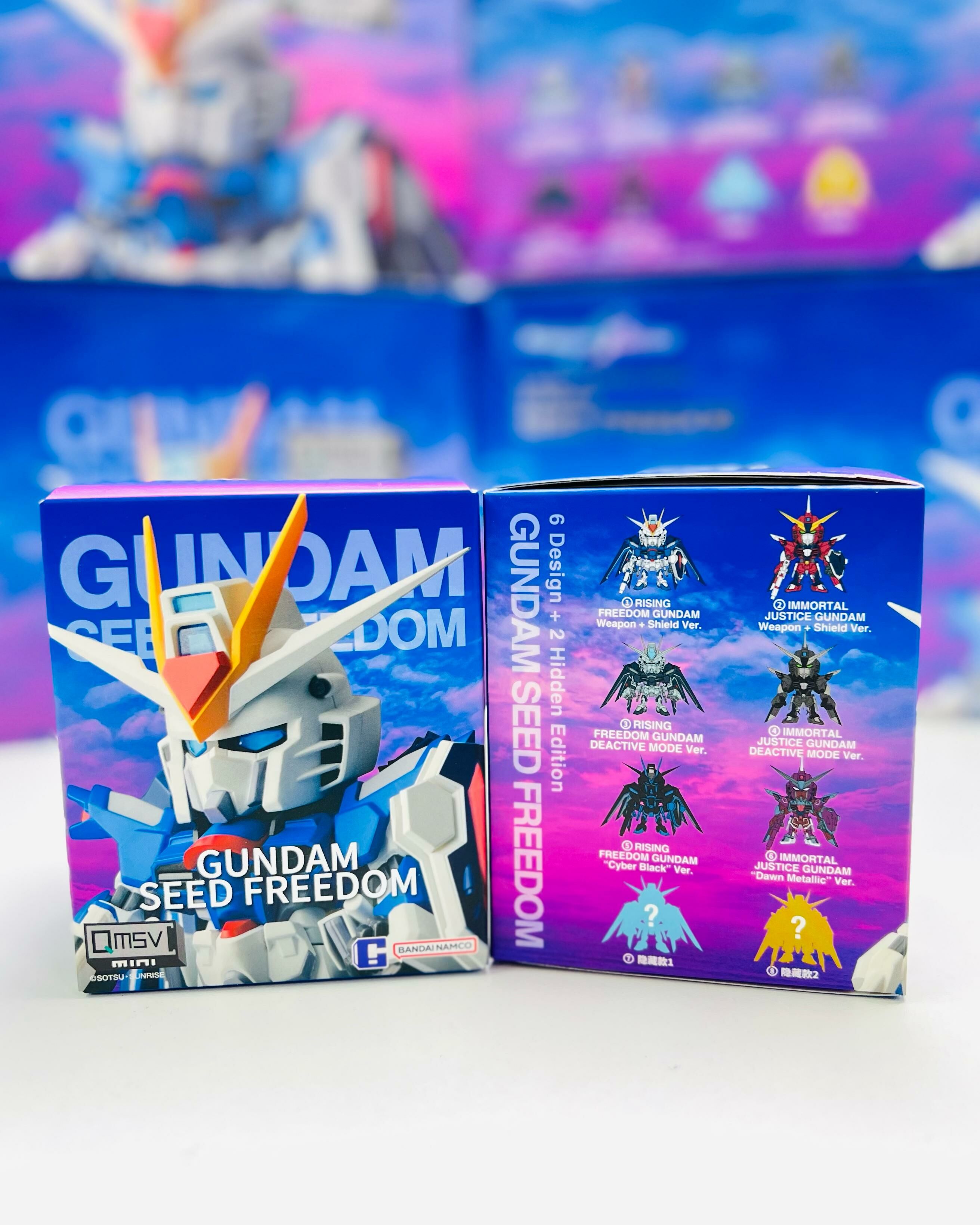 QMSV MINI Gundam Seed Freedom Series Blind Boxes  ( Bandai Namco )
