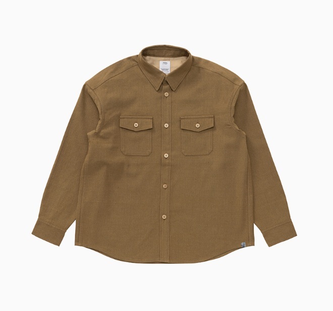 RE-STOCK: VISVIM 2025 S/S LUMBER L/S (WOOL/LINEN) - PRE ORDER ITEM (預訂中)