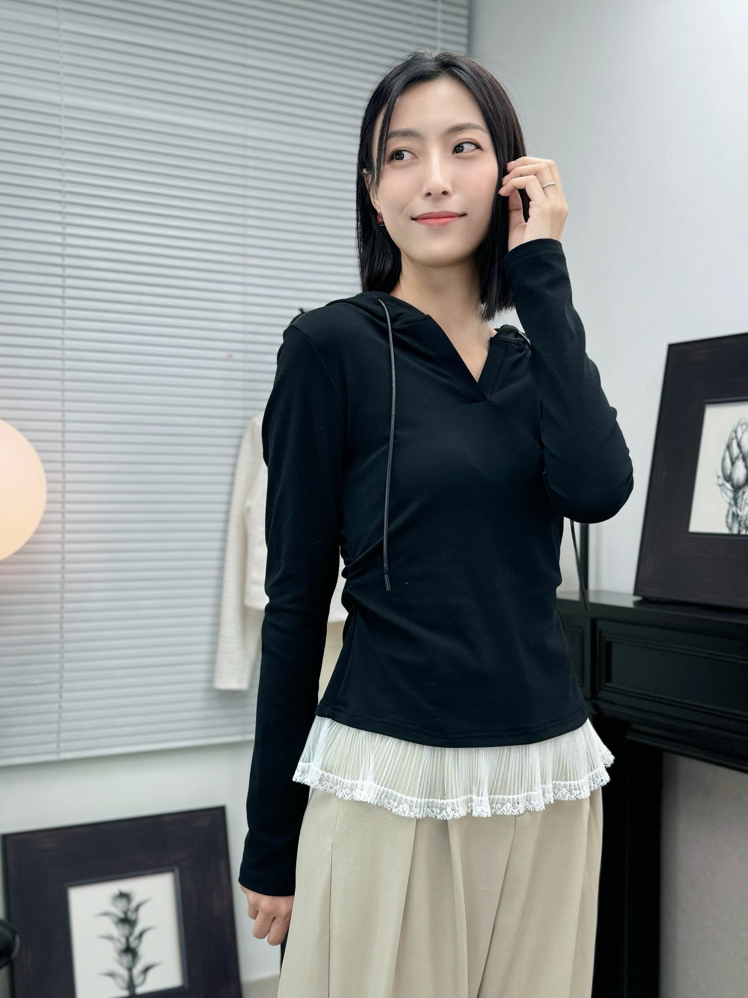 TOP#6962 🤍揸腰軟衛衣