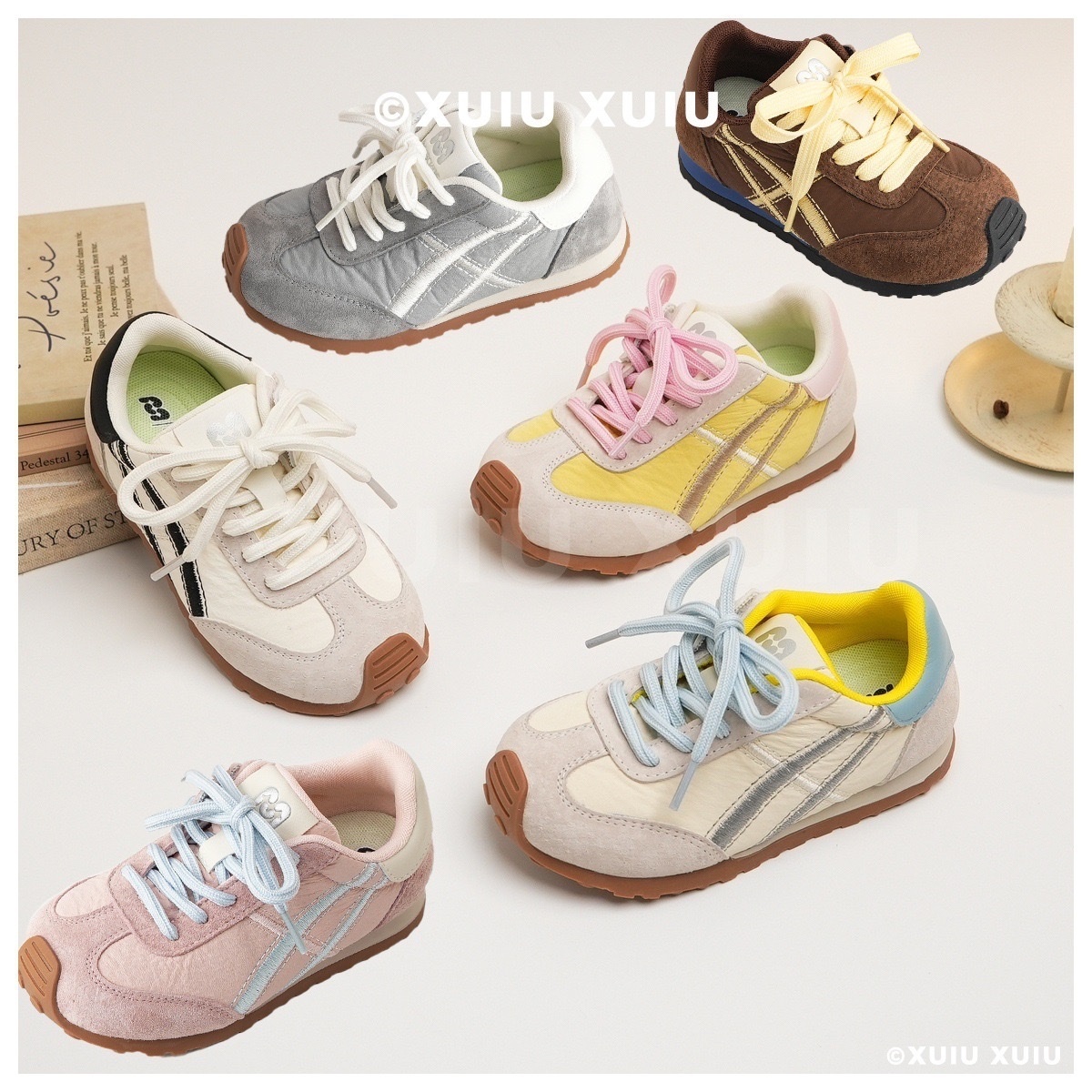 多巴胺油畫摺感阿甘鞋(圖片最後有尺寸參考)