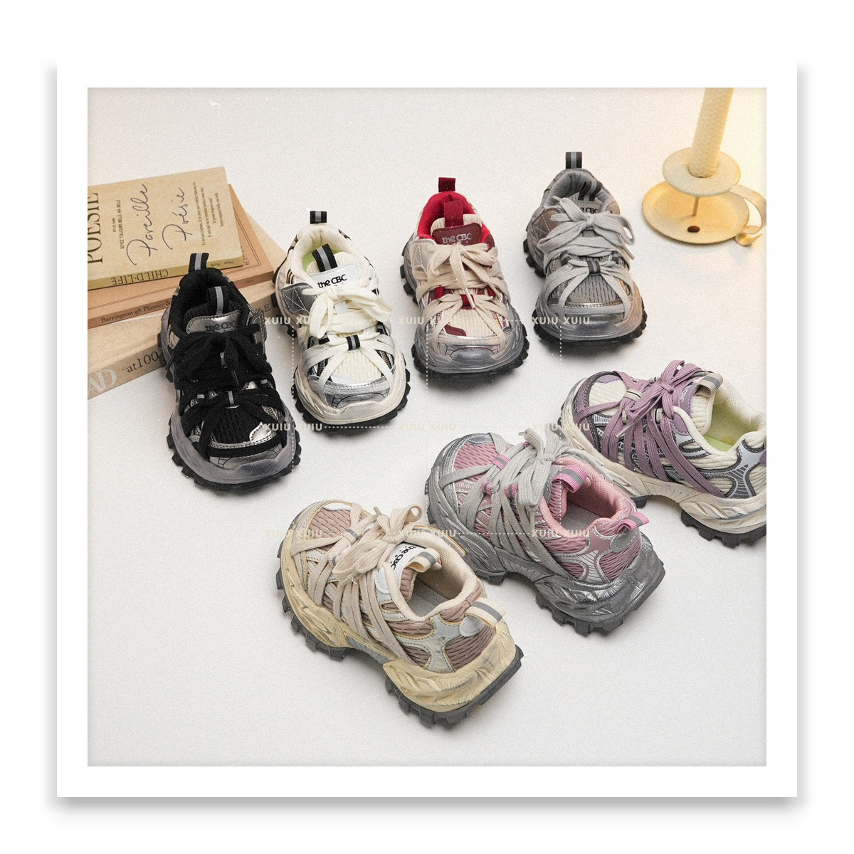 復古老爹運動鞋(圖片最後有尺寸參考)