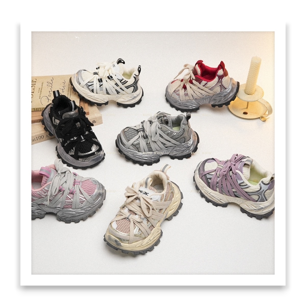 復古老爹運動鞋(圖片最後有尺寸參考)