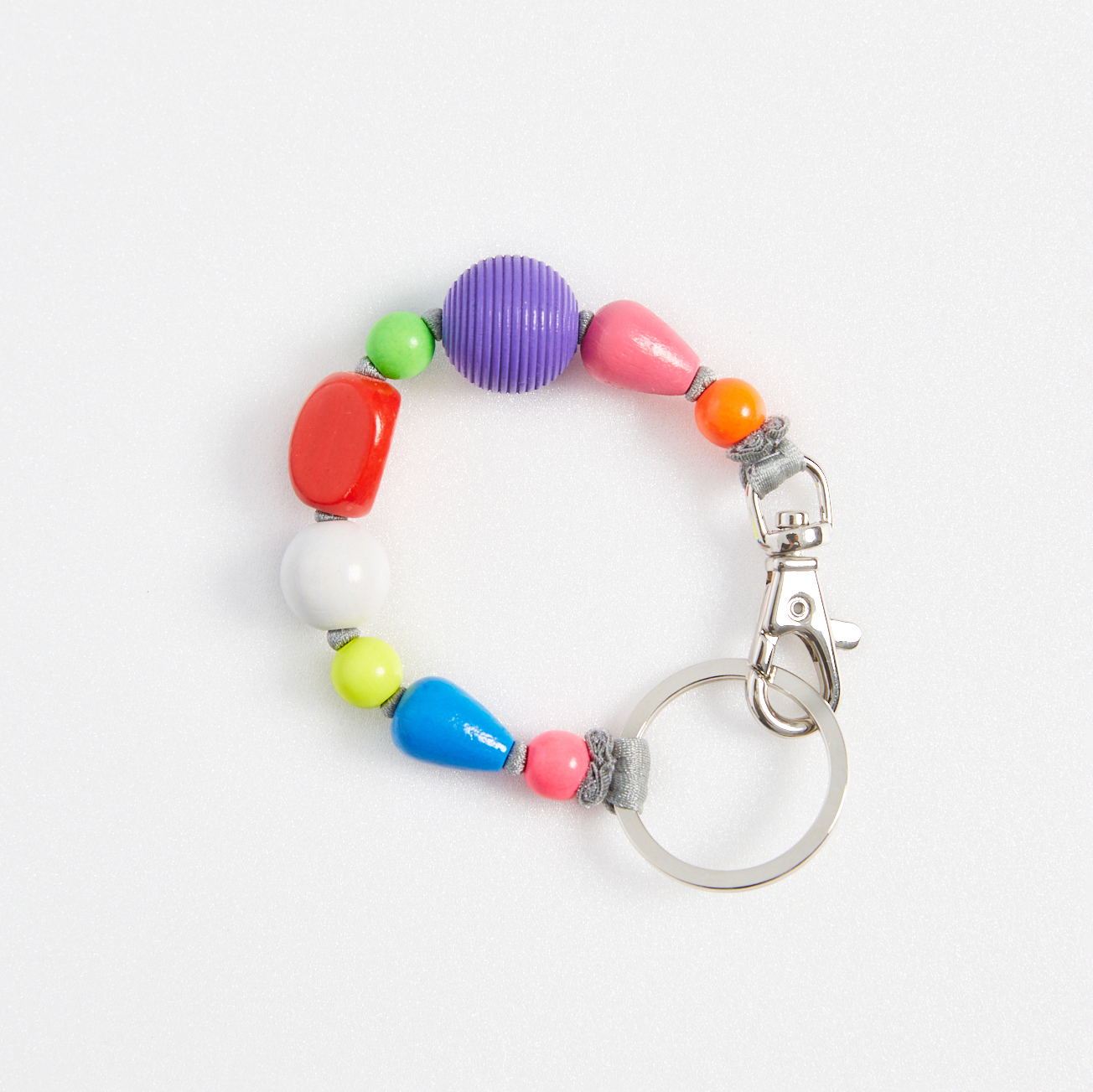 ina.seifart German hand made natural  non-toxic big perlen short multi keyholder