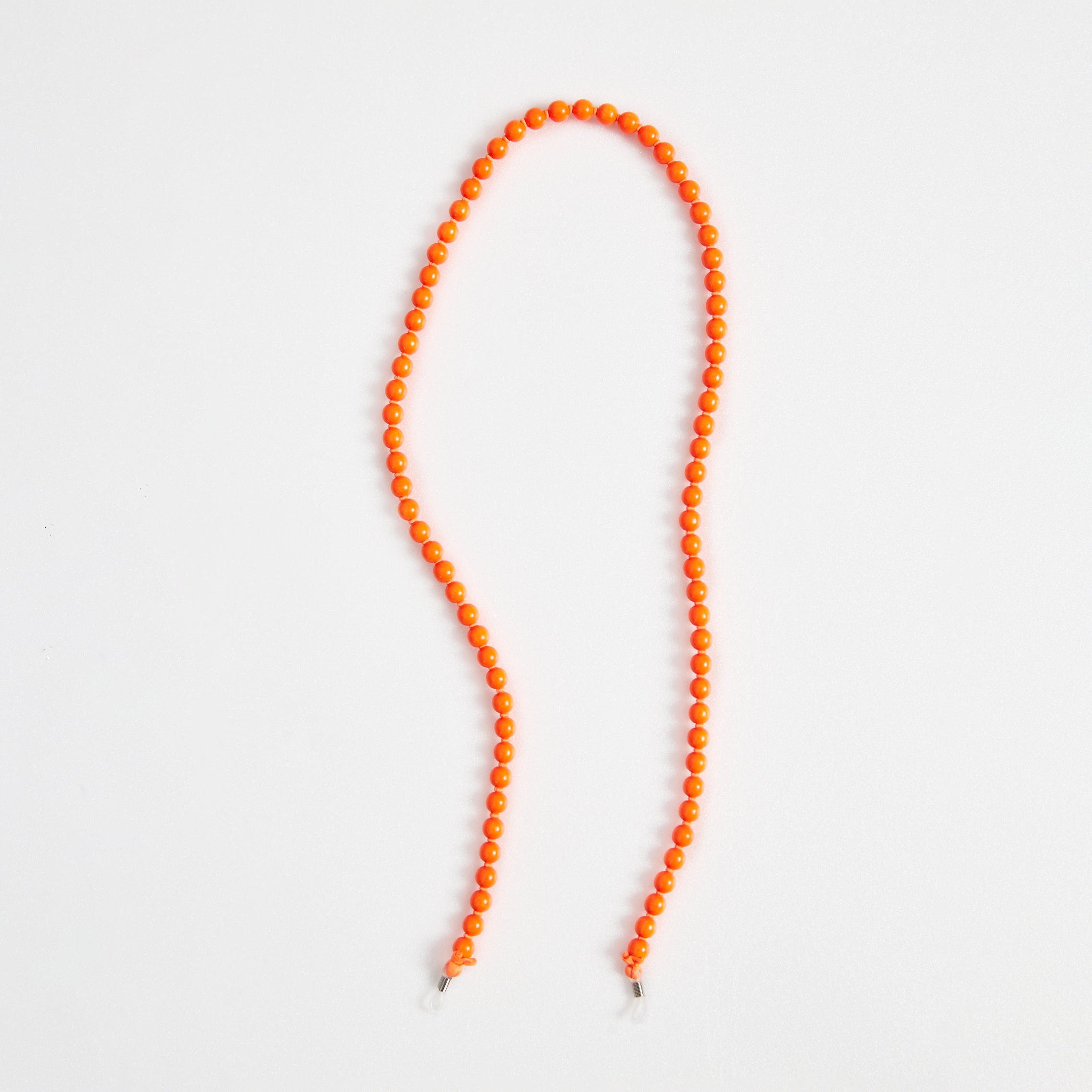 ina.seifart German hand made natural  non-toxic orange wooden bead  glasses chain
