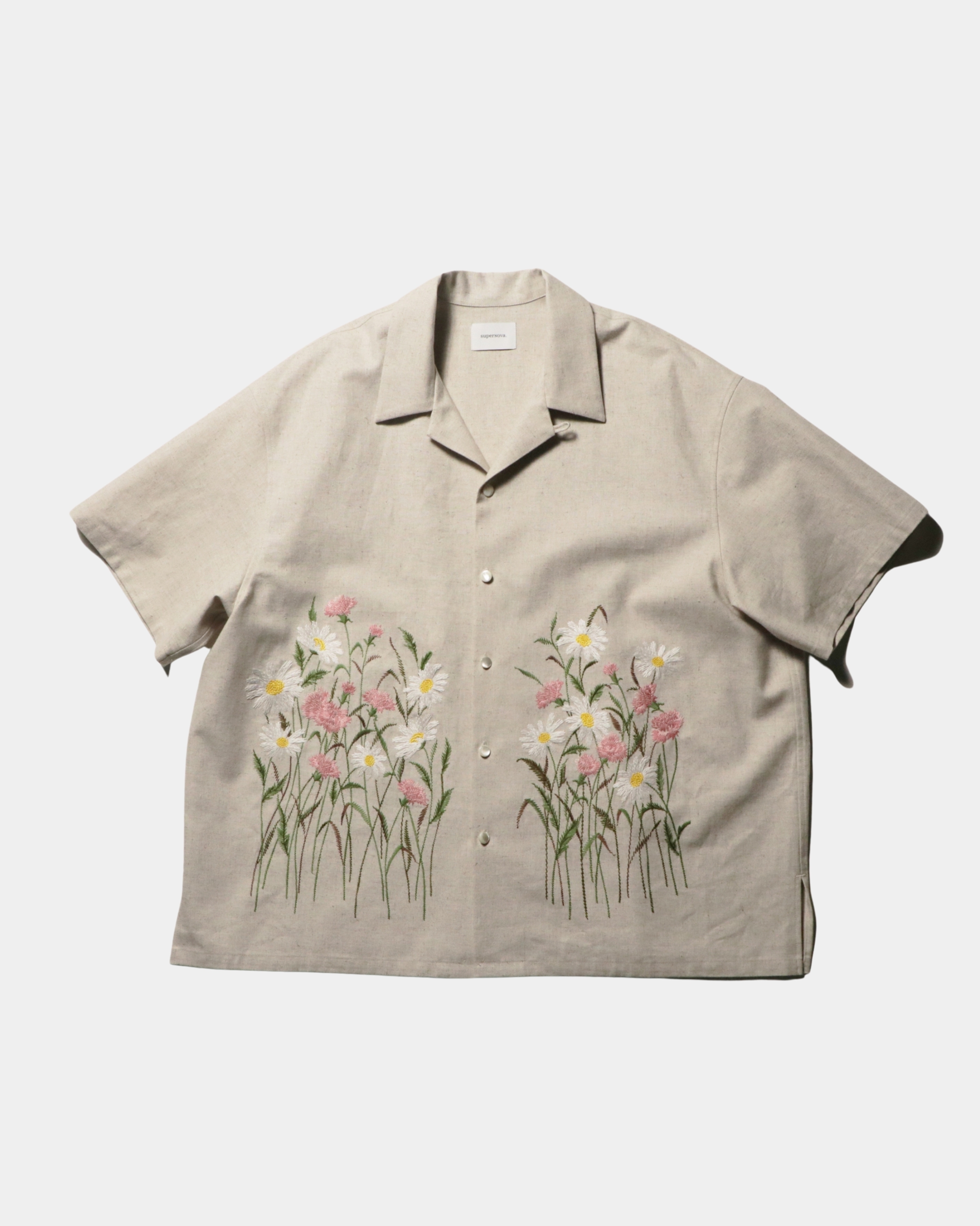 トップス superNova. Aloha shirt - Jacquard size M superNova.】Aloha shirt - Damask jacquard｜UNDIS ONLINE STORE