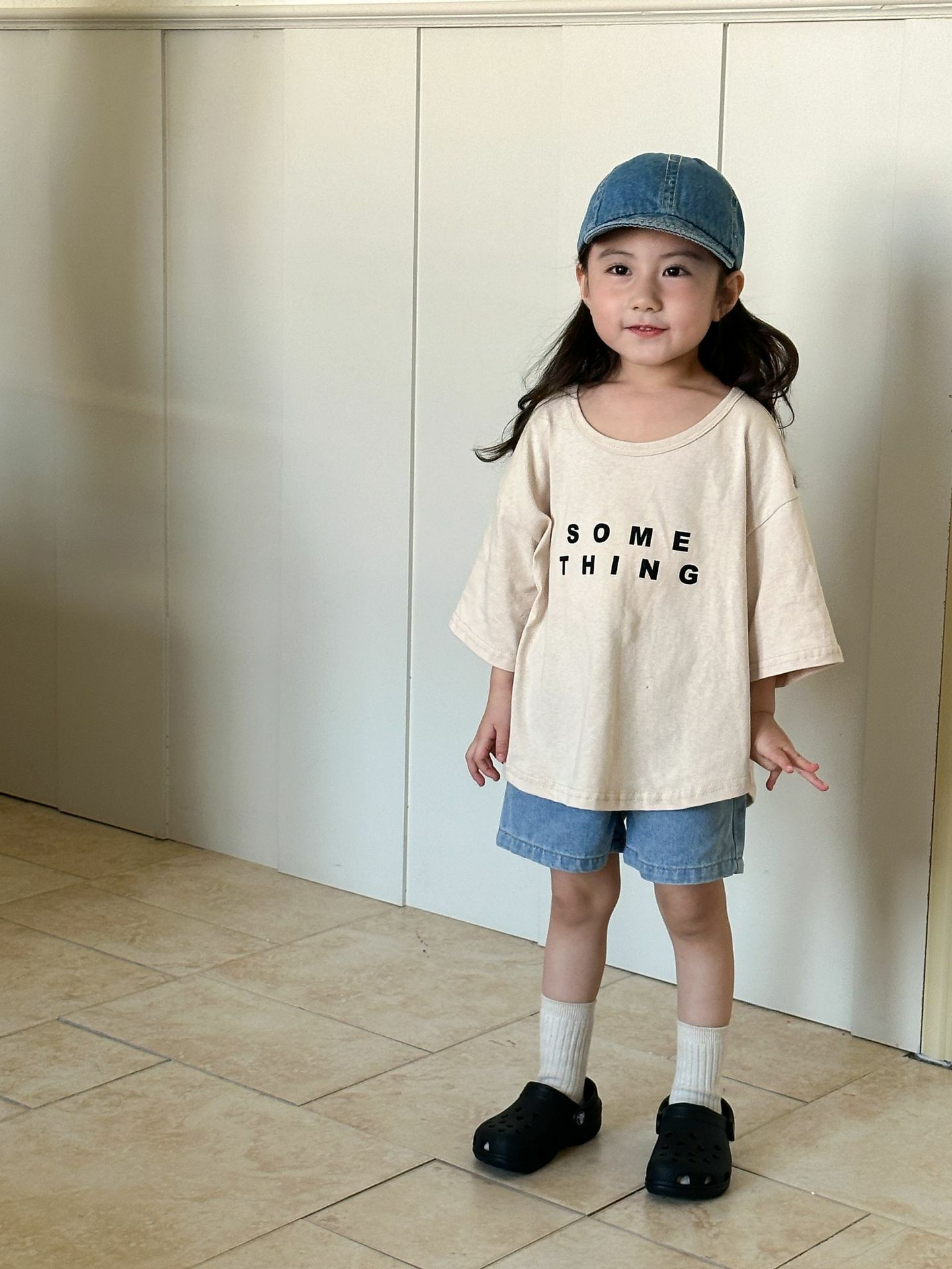 25 春純棉字母T-Something