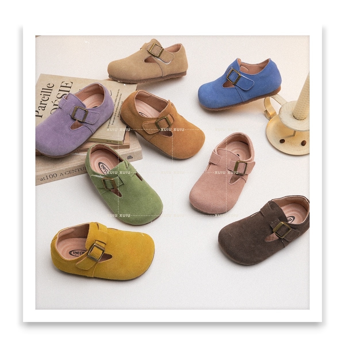 巴恩風復古勃肯鞋(圖片最後有尺碼參考)