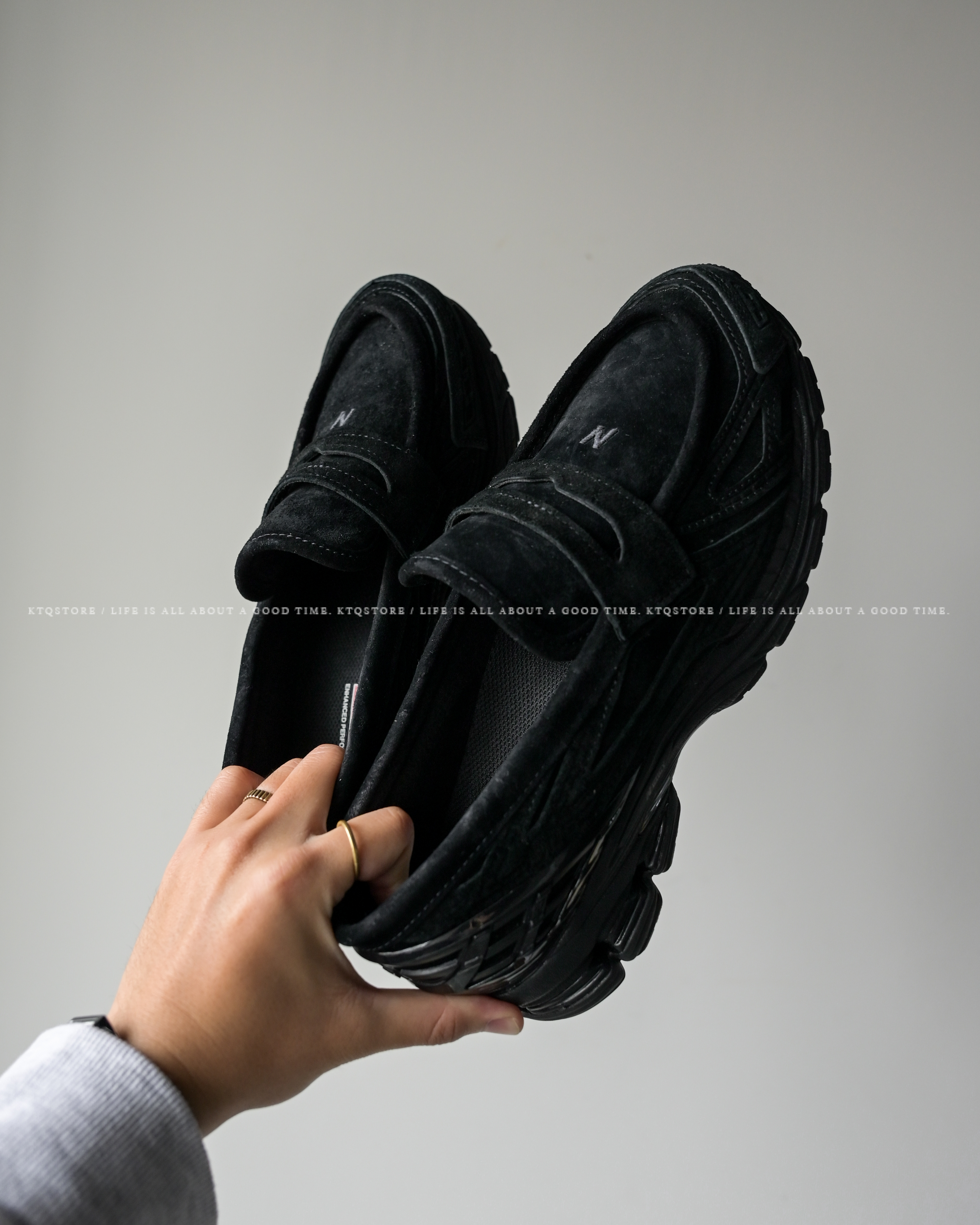 KTQ STORE ‧ New Balance 1906 Loafer Suede "Black" 麂皮黑 U1906LNT