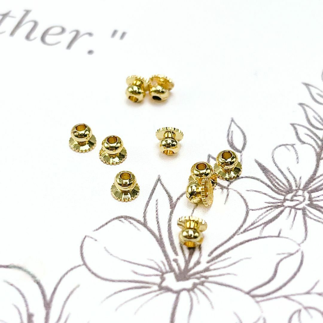 花帽｜K金｜尾扣