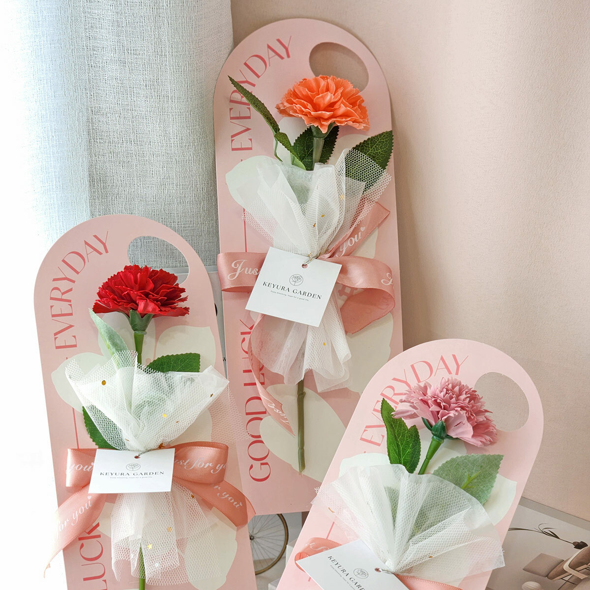 F48香氛康乃馨掛卡｜大量訂購