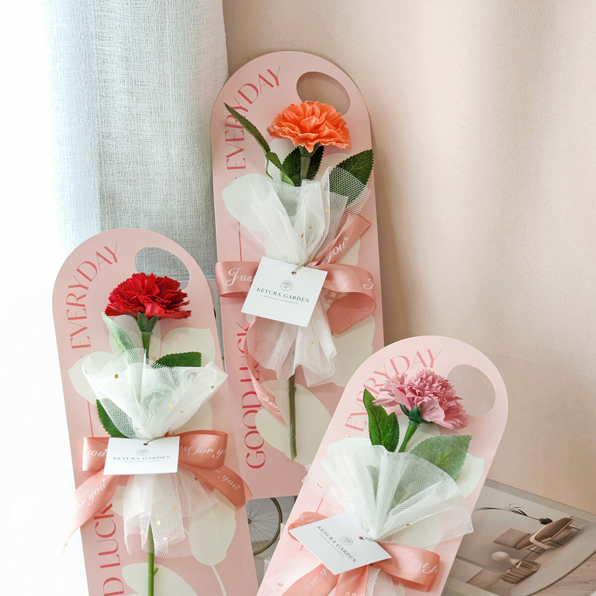 F48香氛康乃馨掛卡｜大量訂購