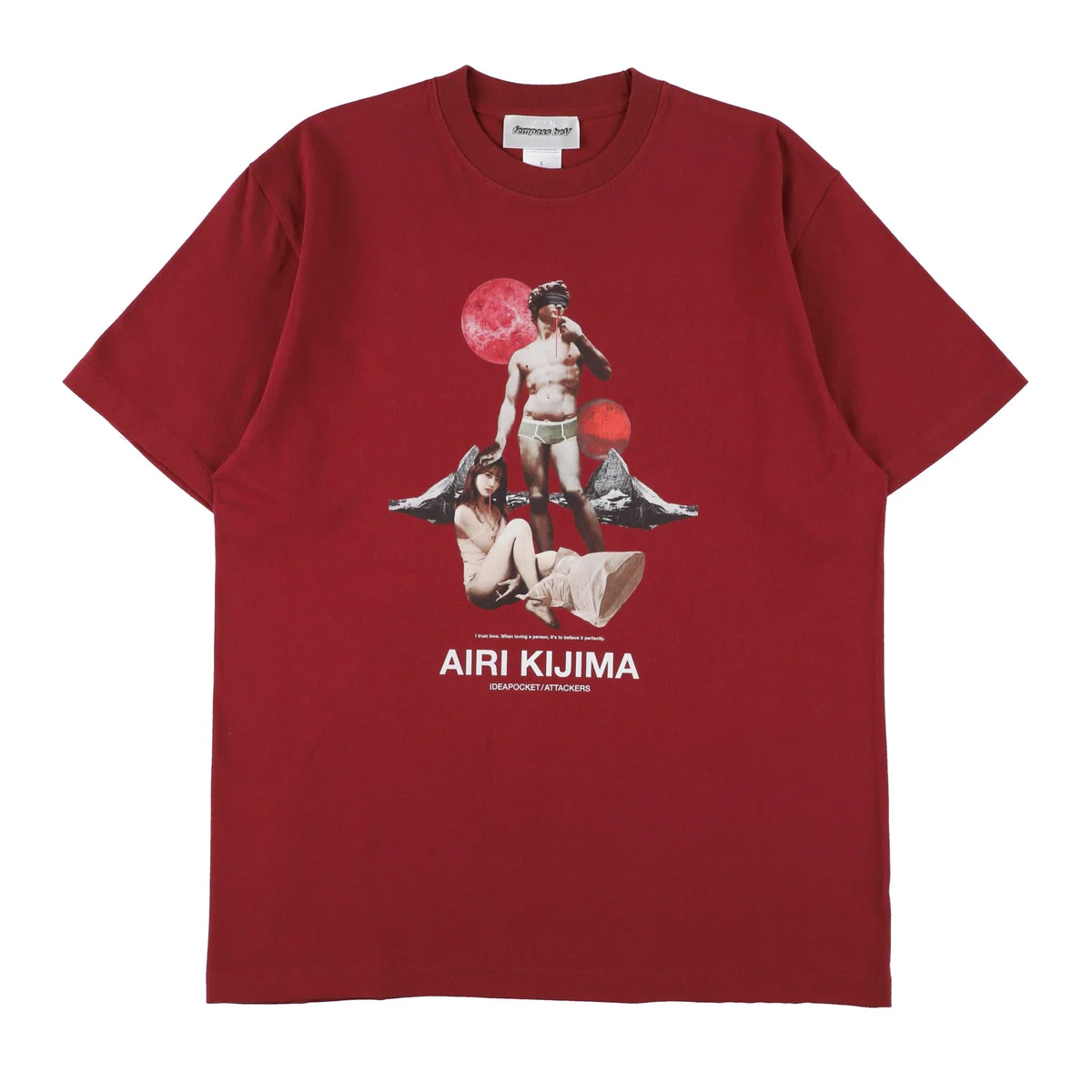 希島あいり Kijima × David Statue Tシャツ TEE