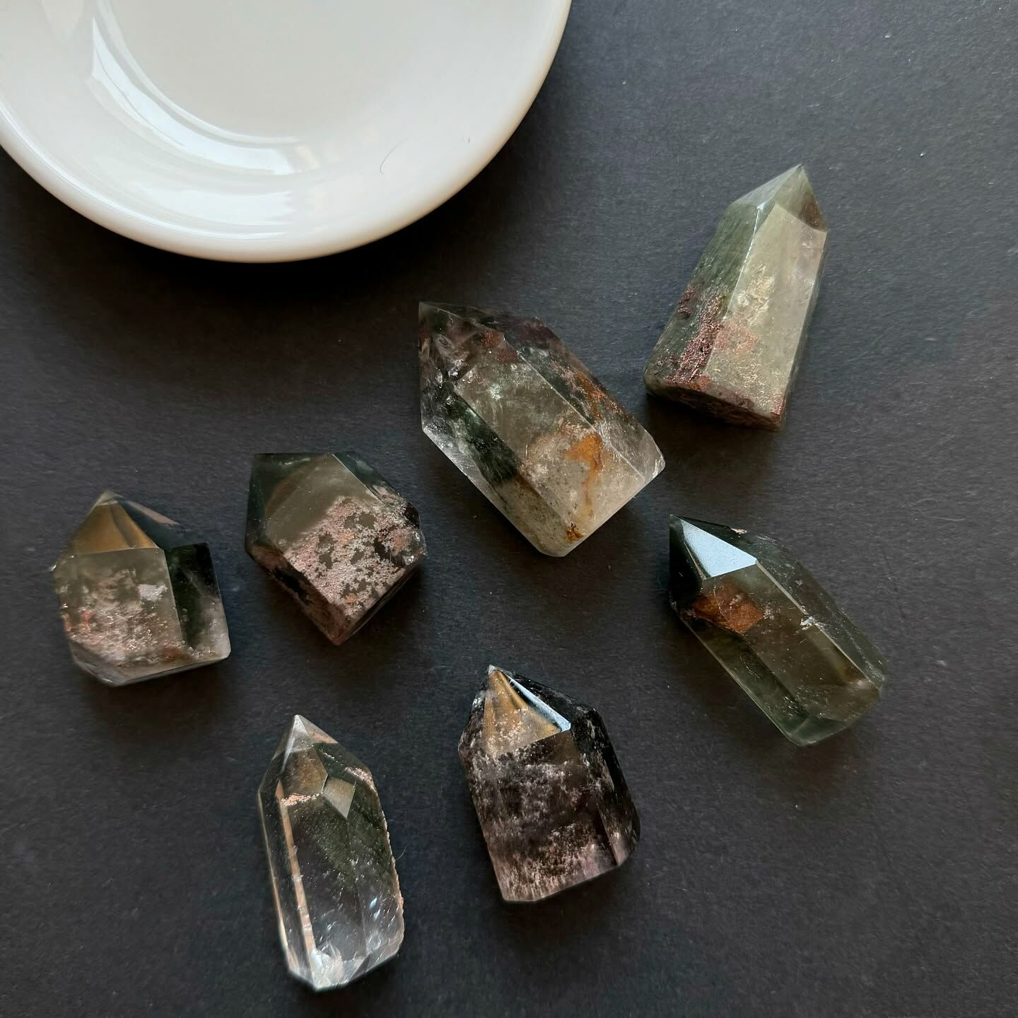 [原石] 幽靈水晶 水晶柱