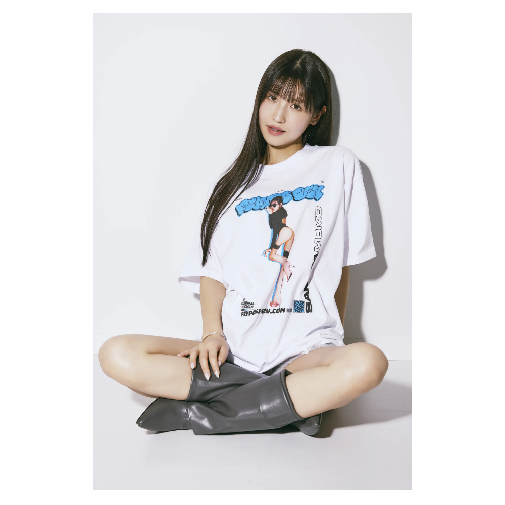 桜空ももコラボ MOMO SAKURA PHOTO Tシャツ TEE