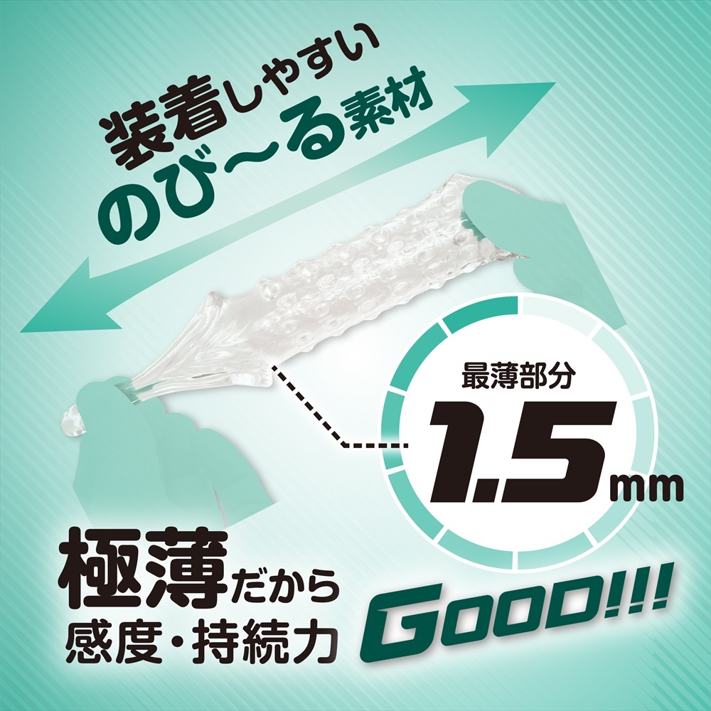 日本Magic eyes 強力ＳＡＰＯＳＡＣＫ無限凸點陽具套