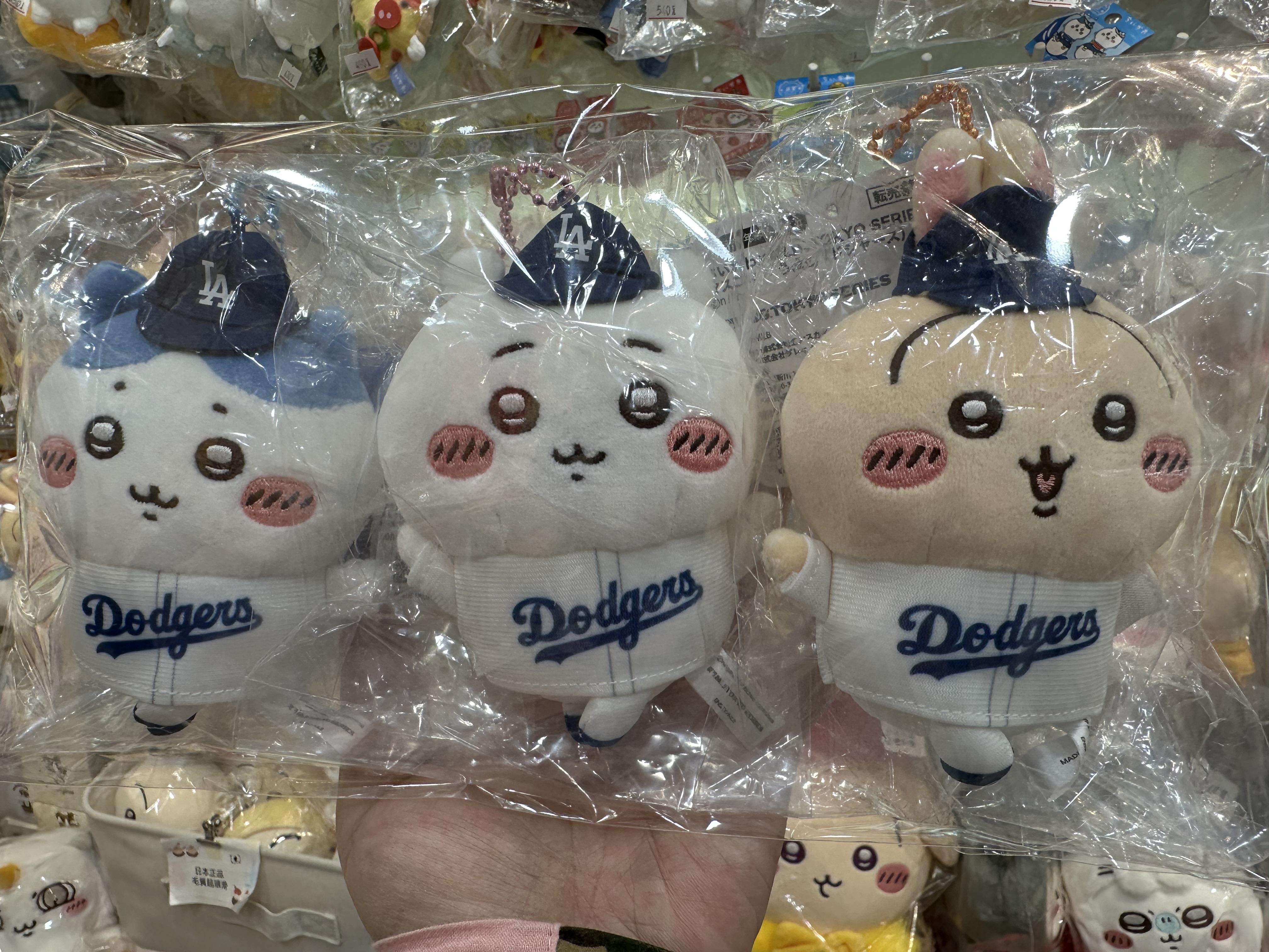 日本限定 吉伊卡哇 棒球系列 道奇隊